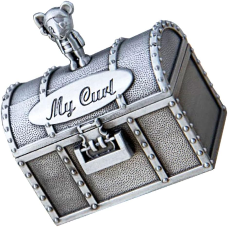 2Pcs Keepsake Tooth Box Safe Tooth Curl Containers for Teeth Hair Storage Portable Lightweight for Unique Childhood Moments