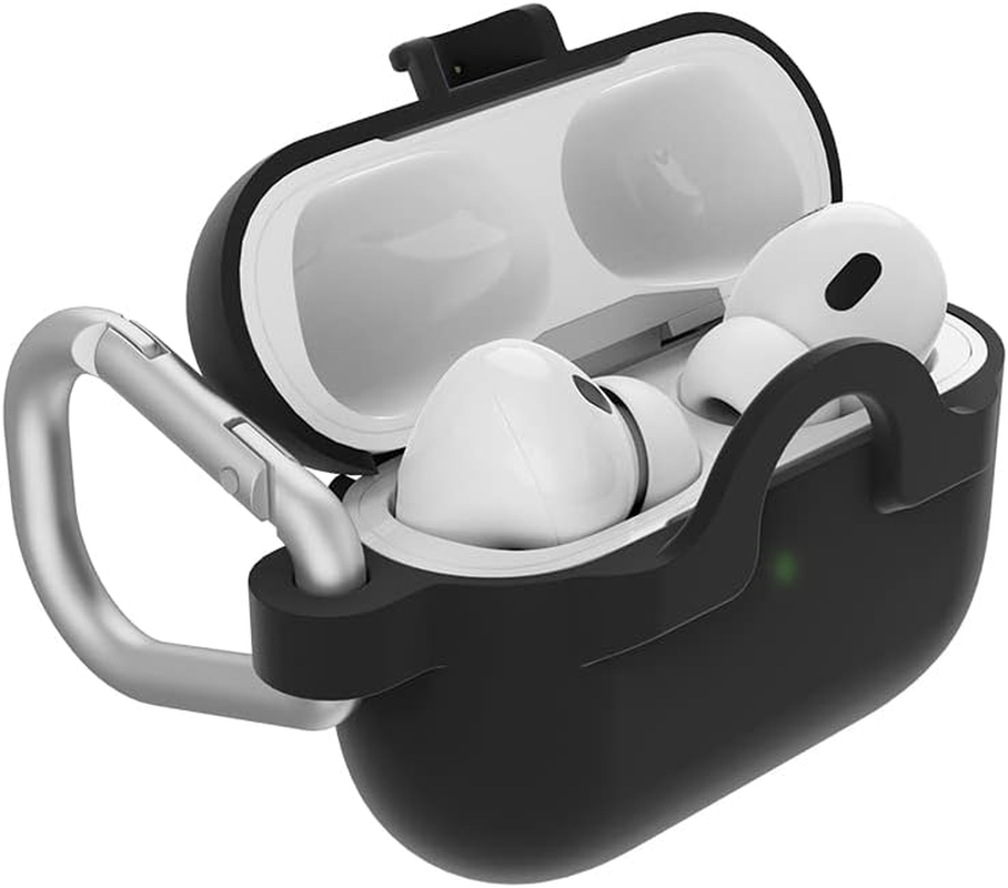 Otterbox Soft Touch Headphone Case for Airpods Pro (1St Gen / 2Nd Gen) and Airpods Pro 2 Shockproof, Drop Proof, Ultra-Slim, Scratch and Scuff Protective Case for Apple Airpods, Black - Black image number 6