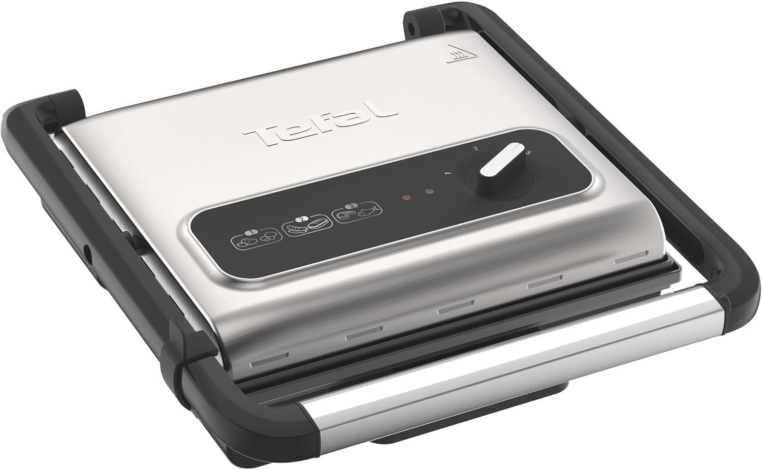 Tefal, Inicio Adjust Panini Grill, GC242D, Grilling, Adjustable Thermostat, 3 Programs, Easy to Clean, Dishwasher Safe Juice Tray image number 5