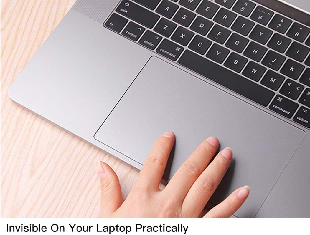 3 Pack Protector Cover Skin for Macbook Air 13.6 Trackpad Protector for 2025 Macbook Air 13.6 Inch Model A3240 A3113 A2681 M4 M3 M2 Chip with Touch ID image number 2