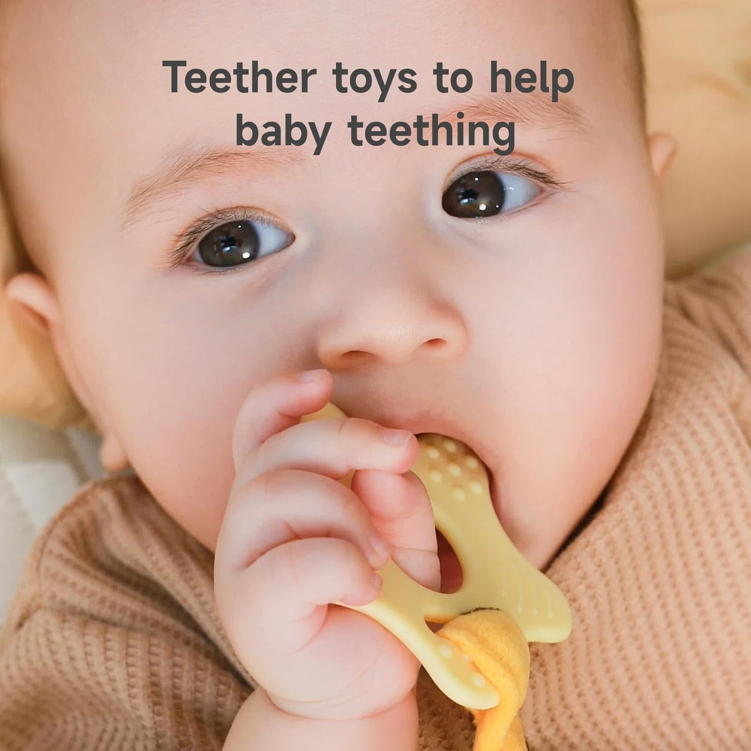 TUMAMA Baby Rattles 0-6 Months, 3Pcs Infant Boy Toys Rattles for Babies 0-6 Months, Super Soft Plush Rattles Sensory Toys for Newborn Gift