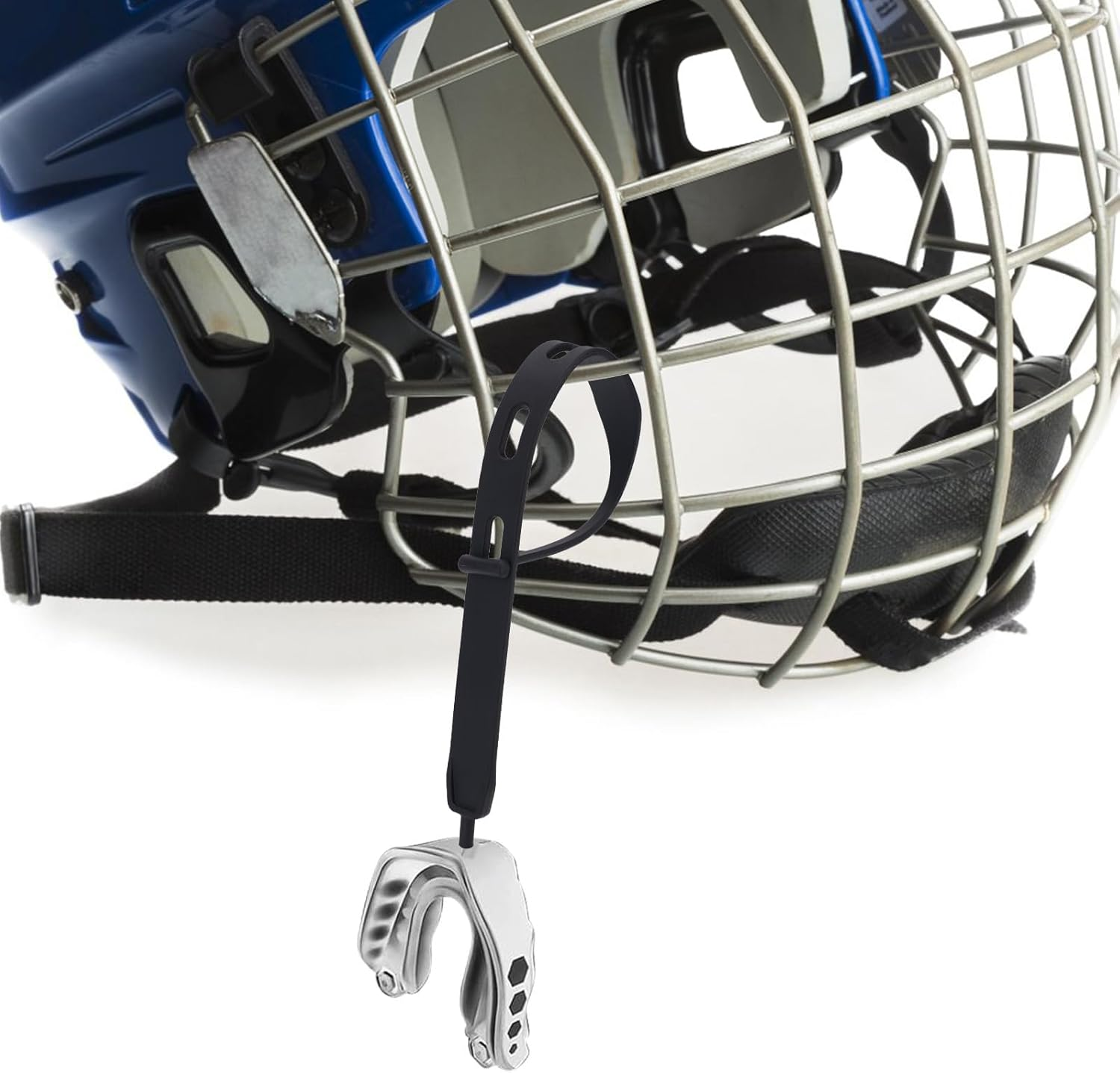 10Pcs Football Mouth Guard Tether Only, Universal Rugby Mouth Guard Replacement Strap Football Mouthpiece Strap for Youth Sports Boxing Hockey Basketball Rugby MMA for Most Mouthguards