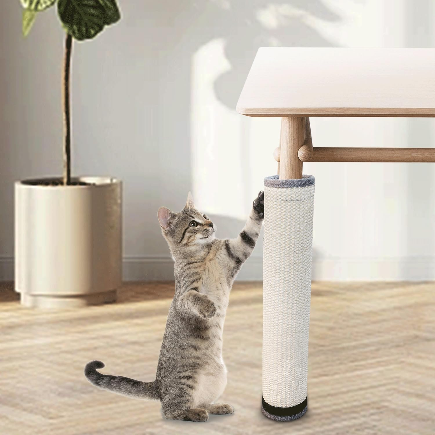 Cat Furniture Protector Kit: Heavy Duty Covers Transparent Design Easy Installation Protect Furniture and Reduce Scratches Damage image number 1