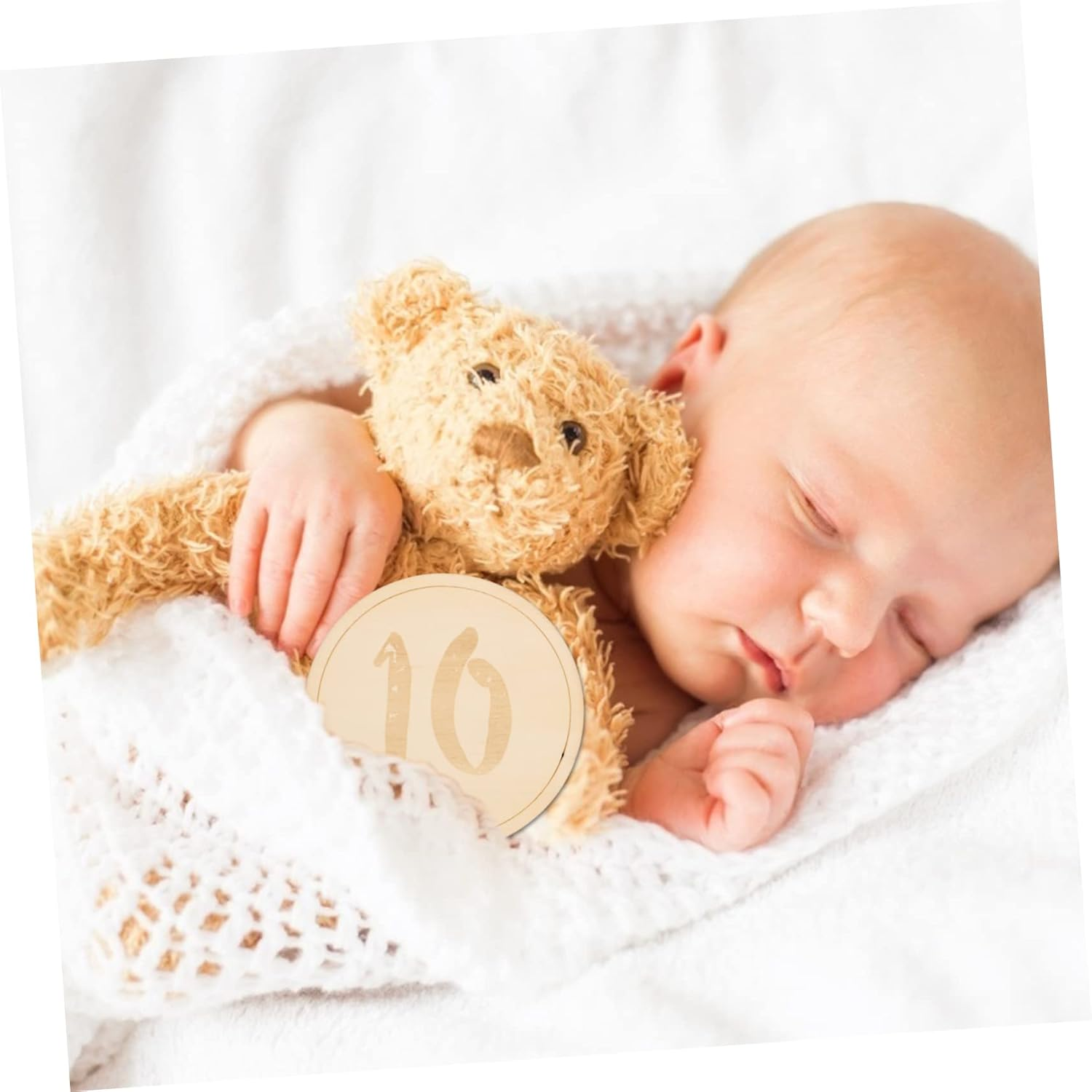 MERRYHAPY 12Pcs Milestone Cards Newborn Photography Props for Celebrating Growth Monthly Milestones for Boys Keepsake for First Year Memories image number 1