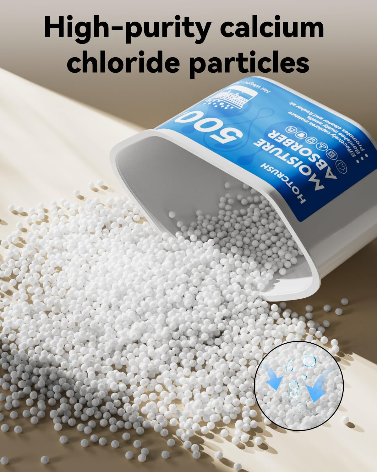 DOLAMOTY Moisture Absorber Boxes 16Pack - Disposable 500Ml Portable Dehumidifier Moisture Absorber & Odor Remover for Your Bathroom, Closet, Wardrobes, Kitchen,Laundry & Car, No Electricity Required image number 5