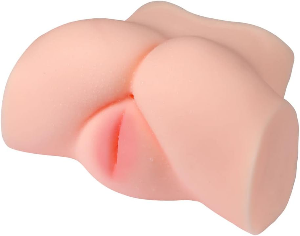 Urway Masturbation Doll Realistic Ass Pussy Male Masturbator 2 Hole Realistic Anal Vaginal Adult Sex Toy M