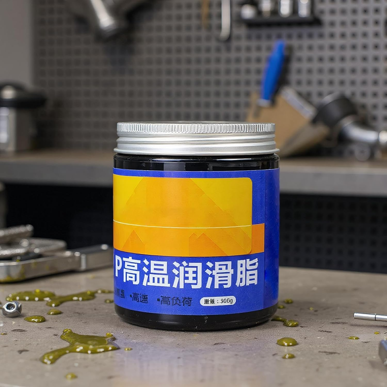 Trailer Bearing Grease,Heavy Duty Multi Purpose Bike Grease | Car Maintenance Supplies for Shafts Gears Brake Parts Ball Joints Wheel Suspension Cables Hinges Trailer Marine image number 2
