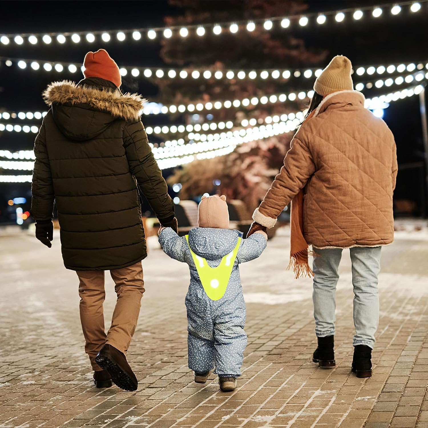 Weenwill Kids Hi Vis Vests,2 Pcs Reflective Safety Vest for Kids V-Shaped Jackets Children'S High Visibility Reflective Waistcoat for Cycling,Night Running,Dog Walking,Kid'S Outdoor Activities, Yellow image number 3