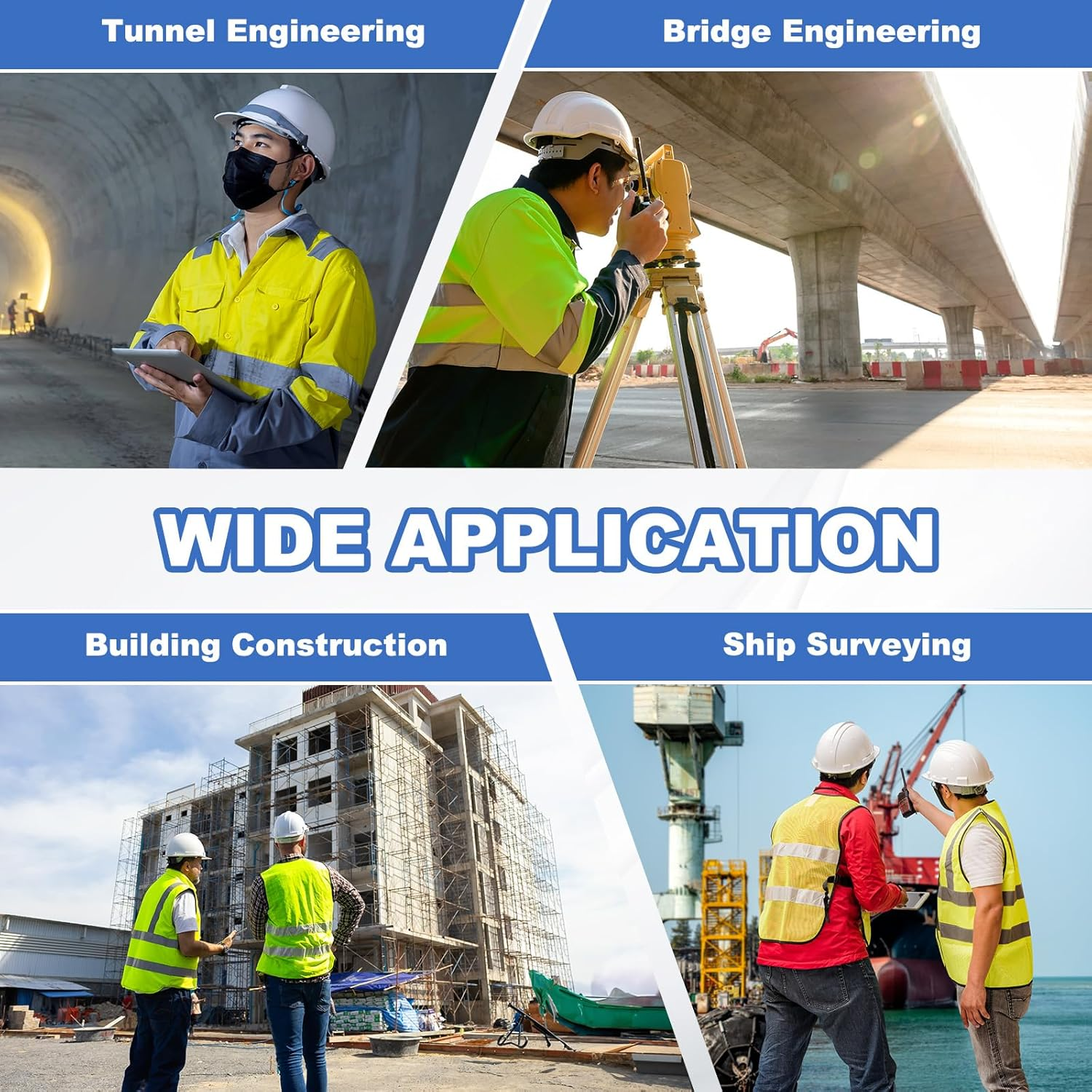 Uxcell Survey Reflector Sheets 100X100Mm, 12 Pcs Self-Adhesive Reflective Target Sheets Survey Target Mark Tape for Total Stations Check Shots Back Sights Monitoring, Green image number 4