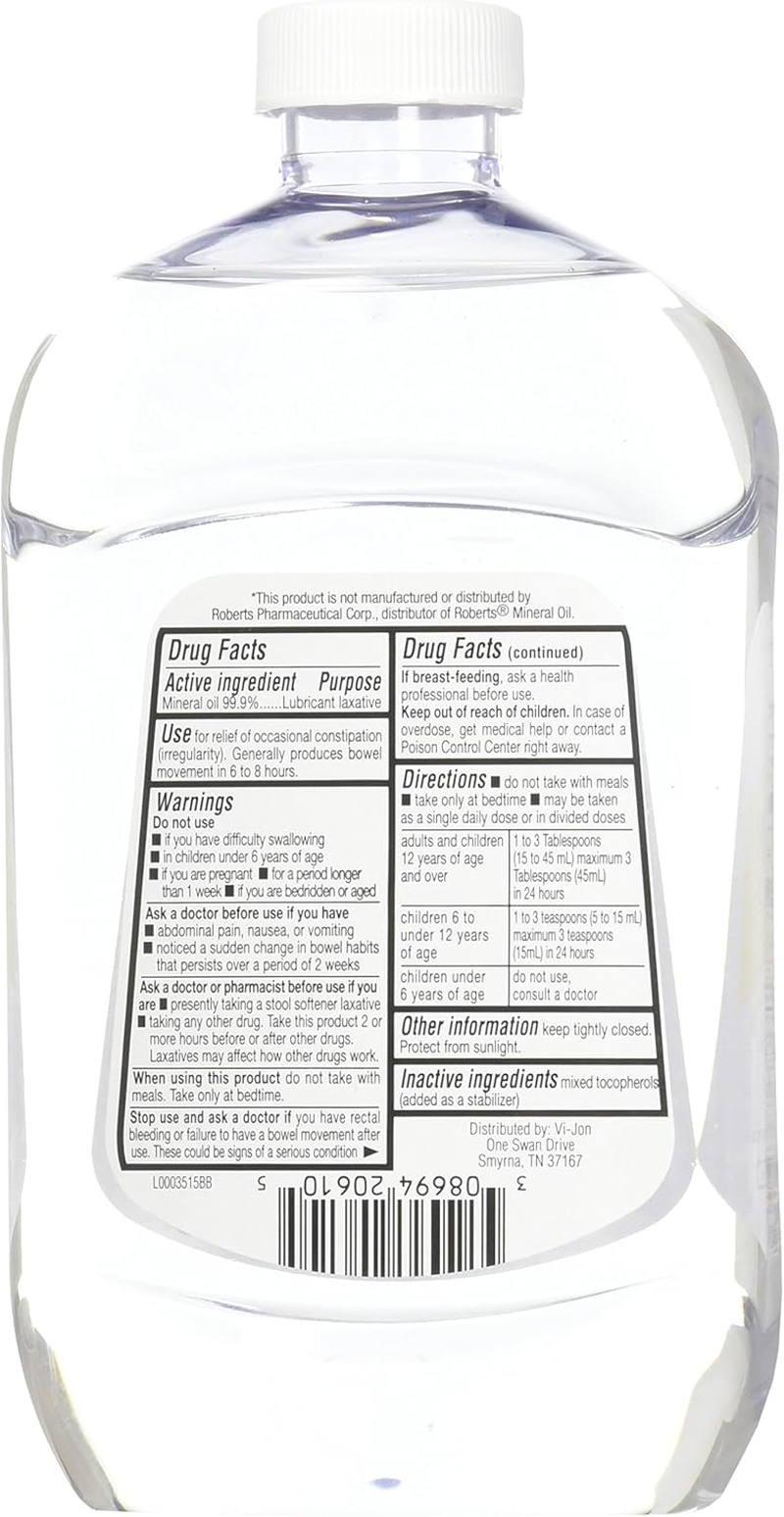 Swan Mineral Oil 16 Oz image number 1