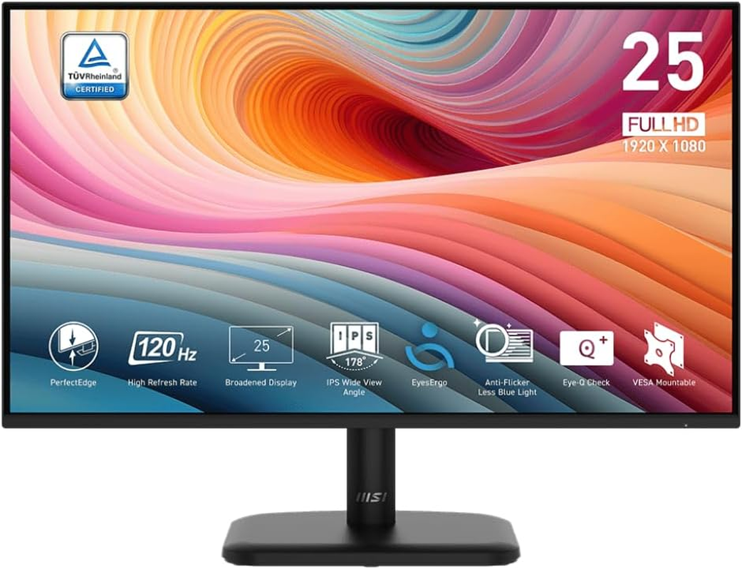 25" MSI PRO MP251L E2 FHD 120Hz IPS Monitor image number 2