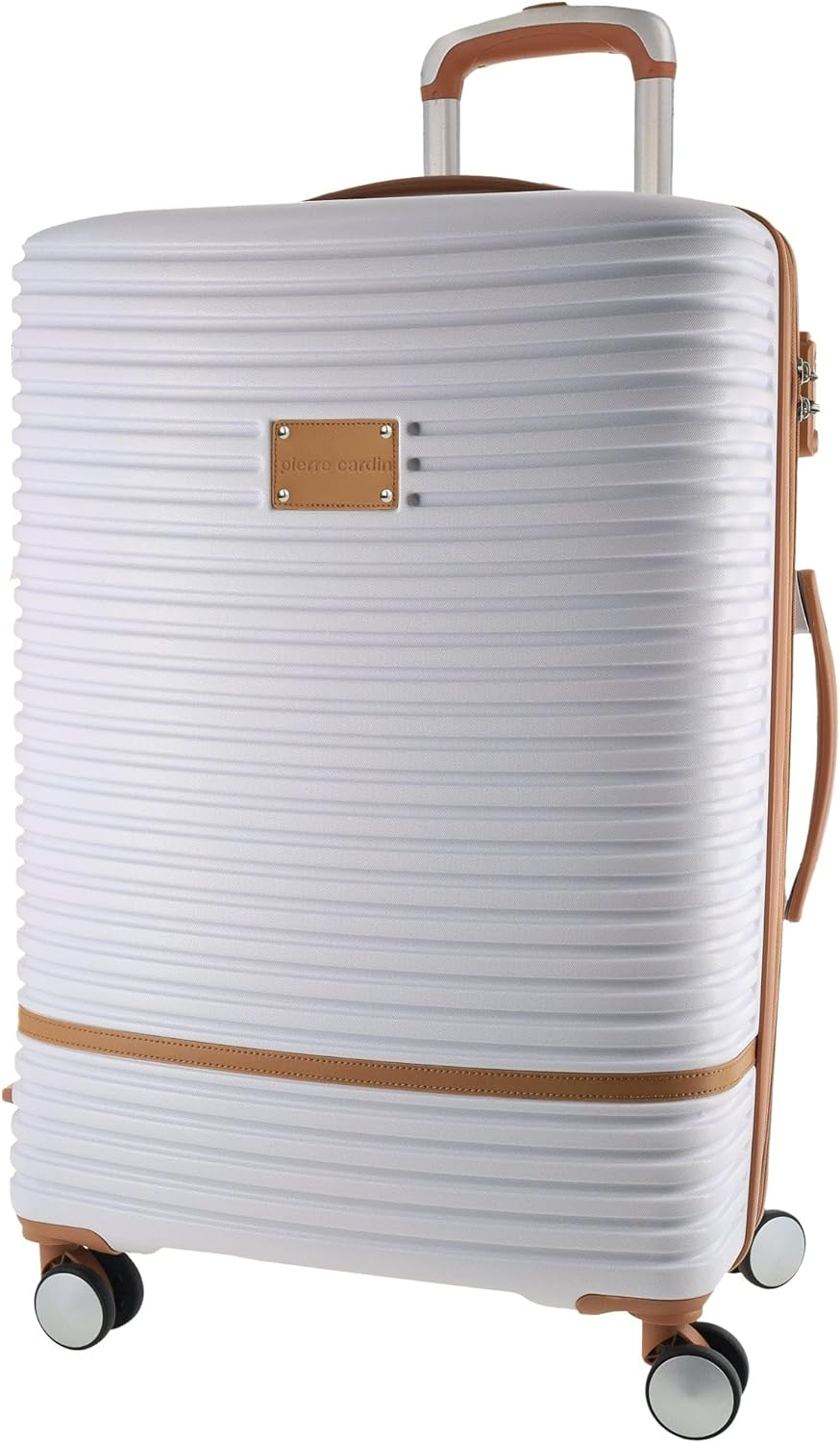 Pierre Cardin 54Cm Cabin Hard Shell Suitcase in Charcoal