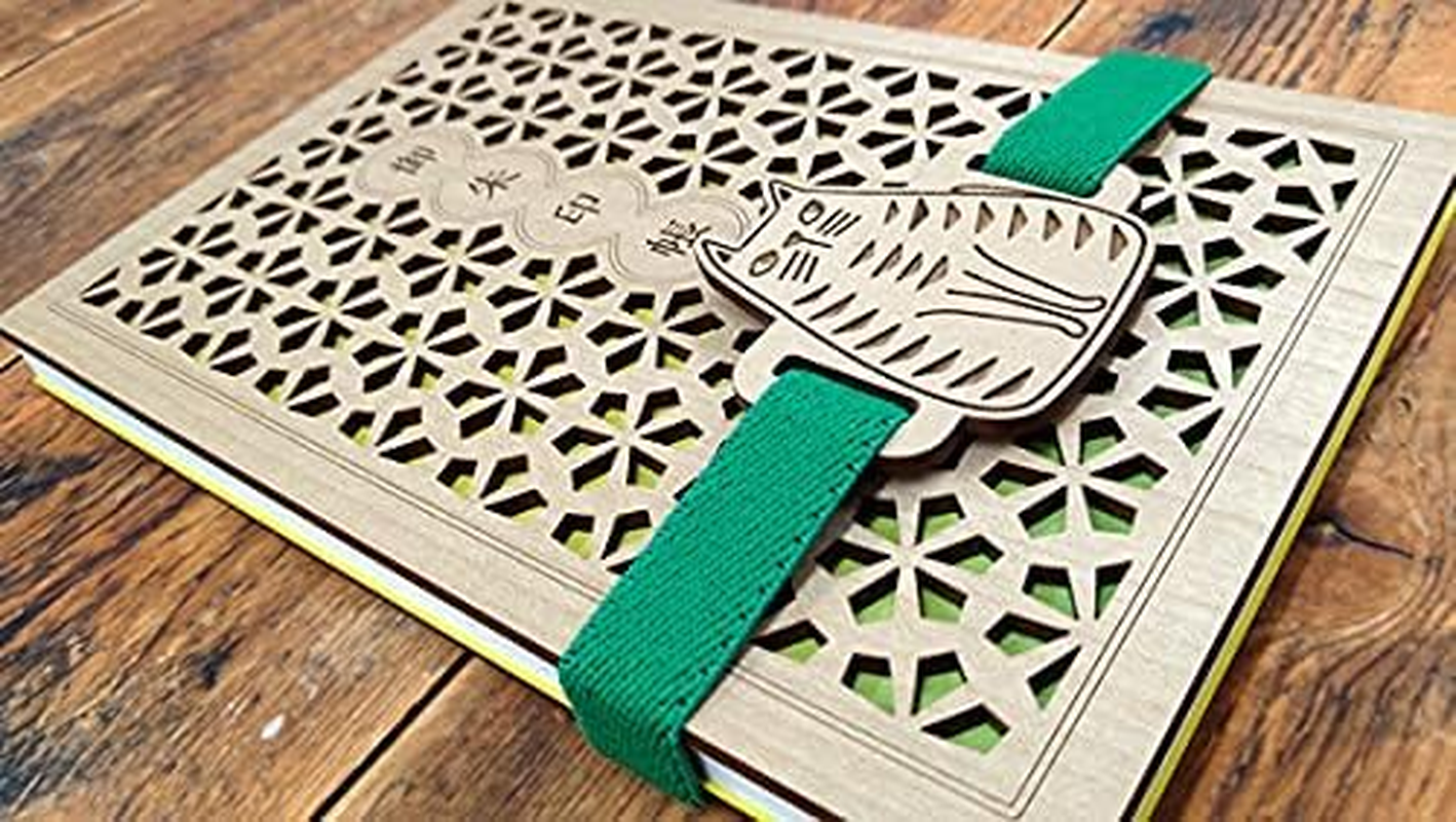 Cru Cial Goshuin Book Band Dai Fuku Cat H 200062 Da image number 1