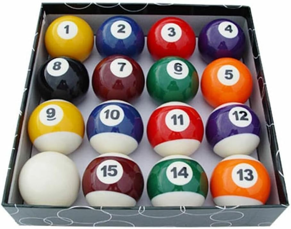 Formula Sports Standard Pool Balls Boxed Set, 2 Inch Ball Size Multicolour image number 2