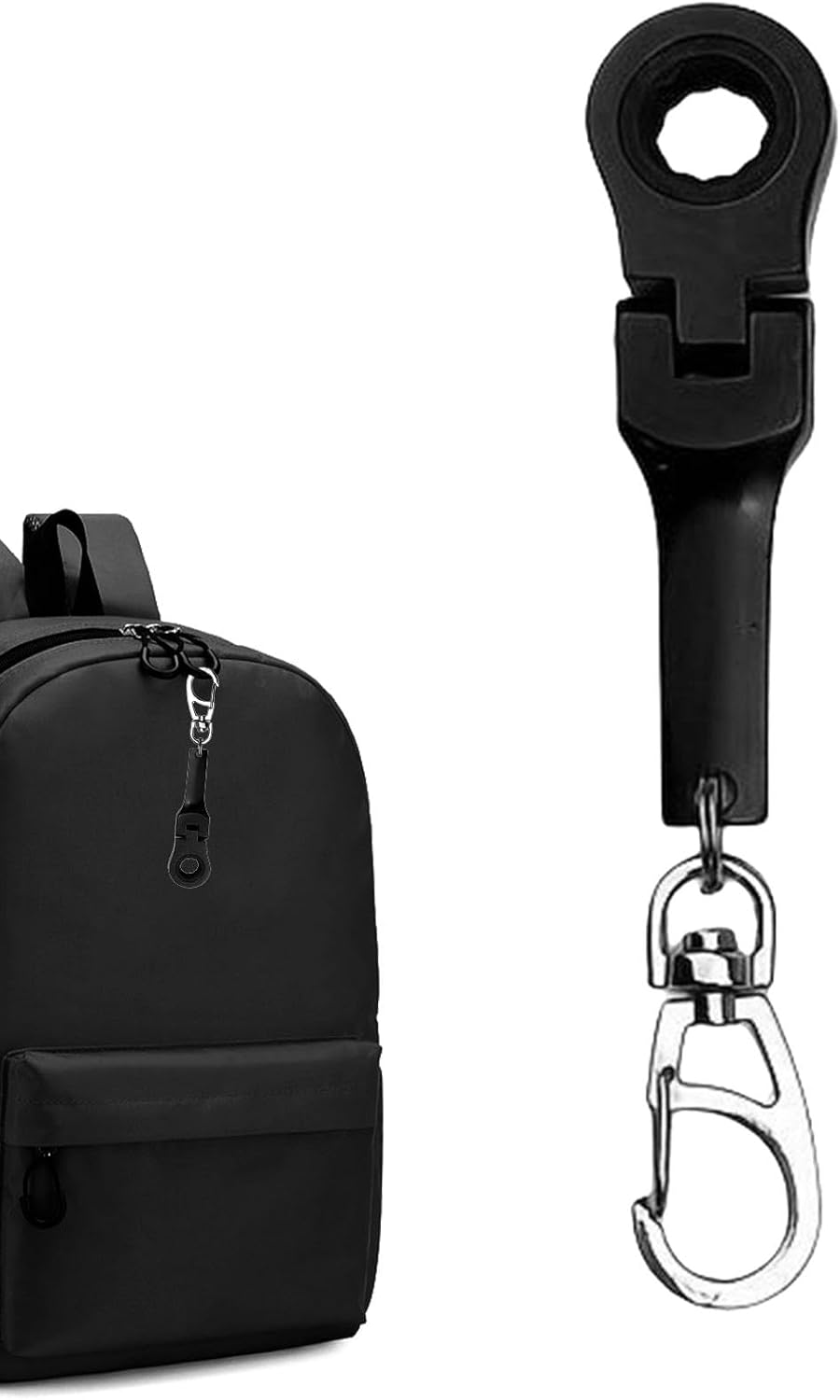 Ratchet Wrench Key Ring | Portable Key Ring with Engraving Wrench Flex | Wrench Key Ring Socket Wrench Mechanic Workshop Accessory