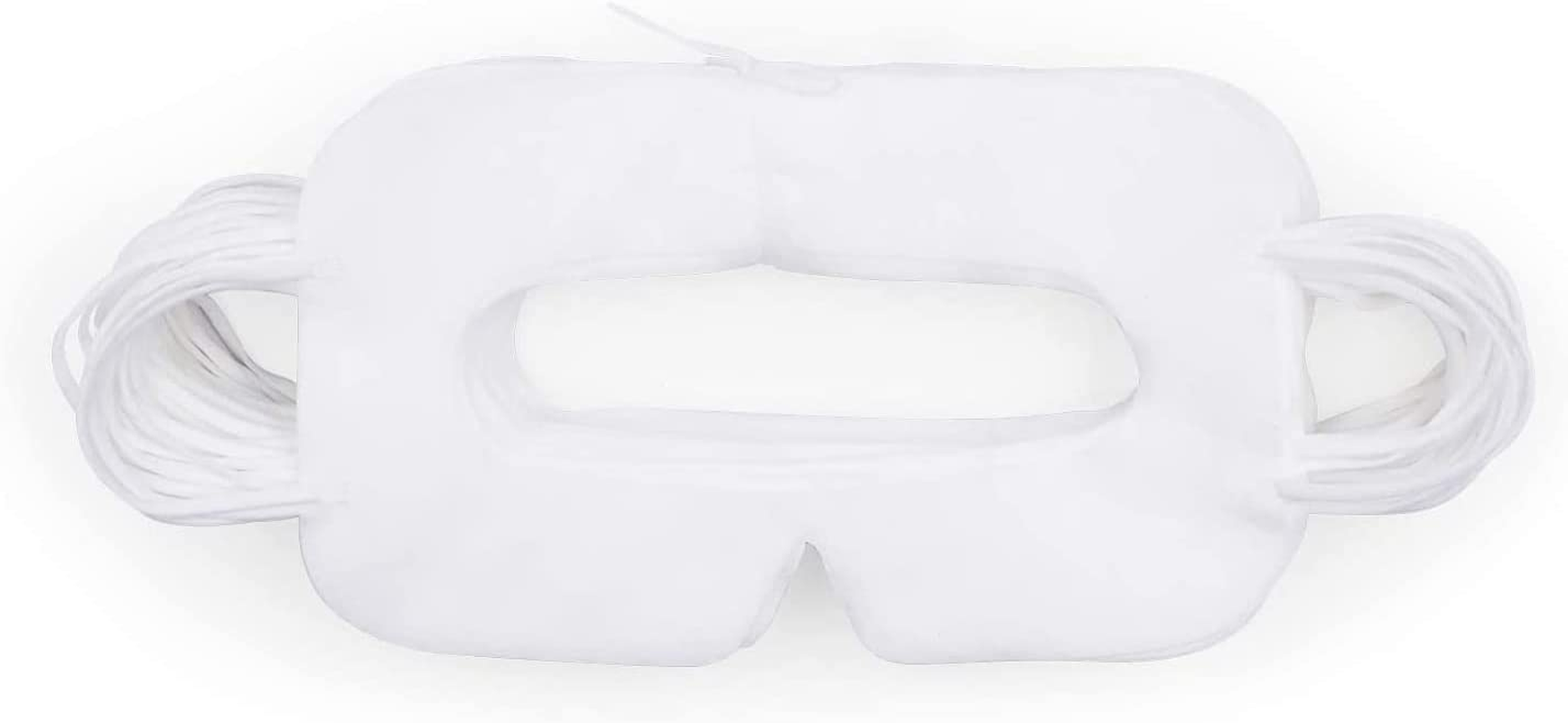 R&B ZONE 100 Pcs Disposable VR Face Mask Hygienic Breathable Nonwoven Spunlace Cover Pad for HTC Vive or Pro/Ps Vr/Gear VR/VR Box/Playstation Vr/Hololens/Microsoft MR Headset/Pico/Vr Headsets image number 5