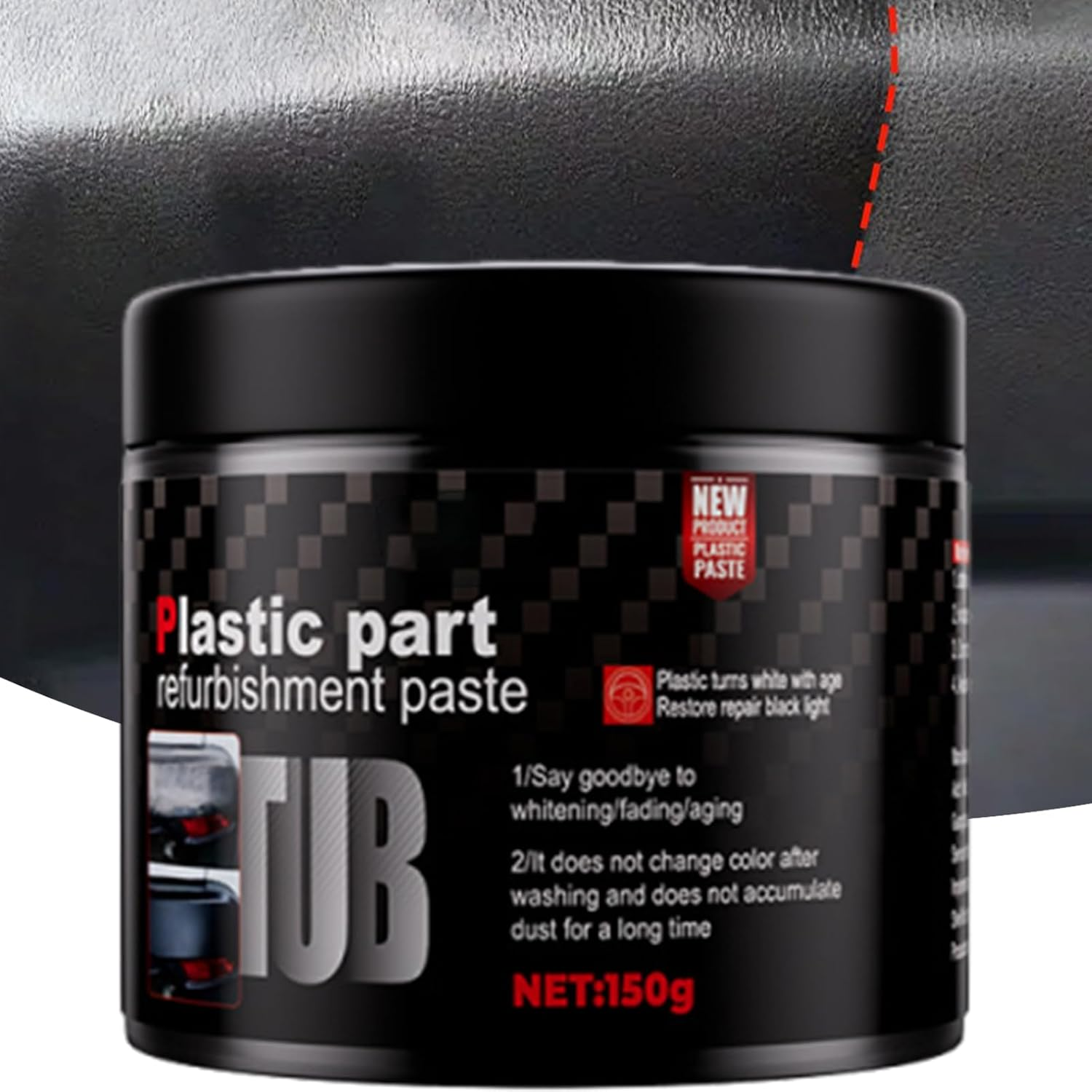 Car Leather Repair Cream | Automotive Leather Seat Polish Cream,Multifunctional Car Cleaning Paste for Sedan Truck Vehicle Interior Vehicles image number 2