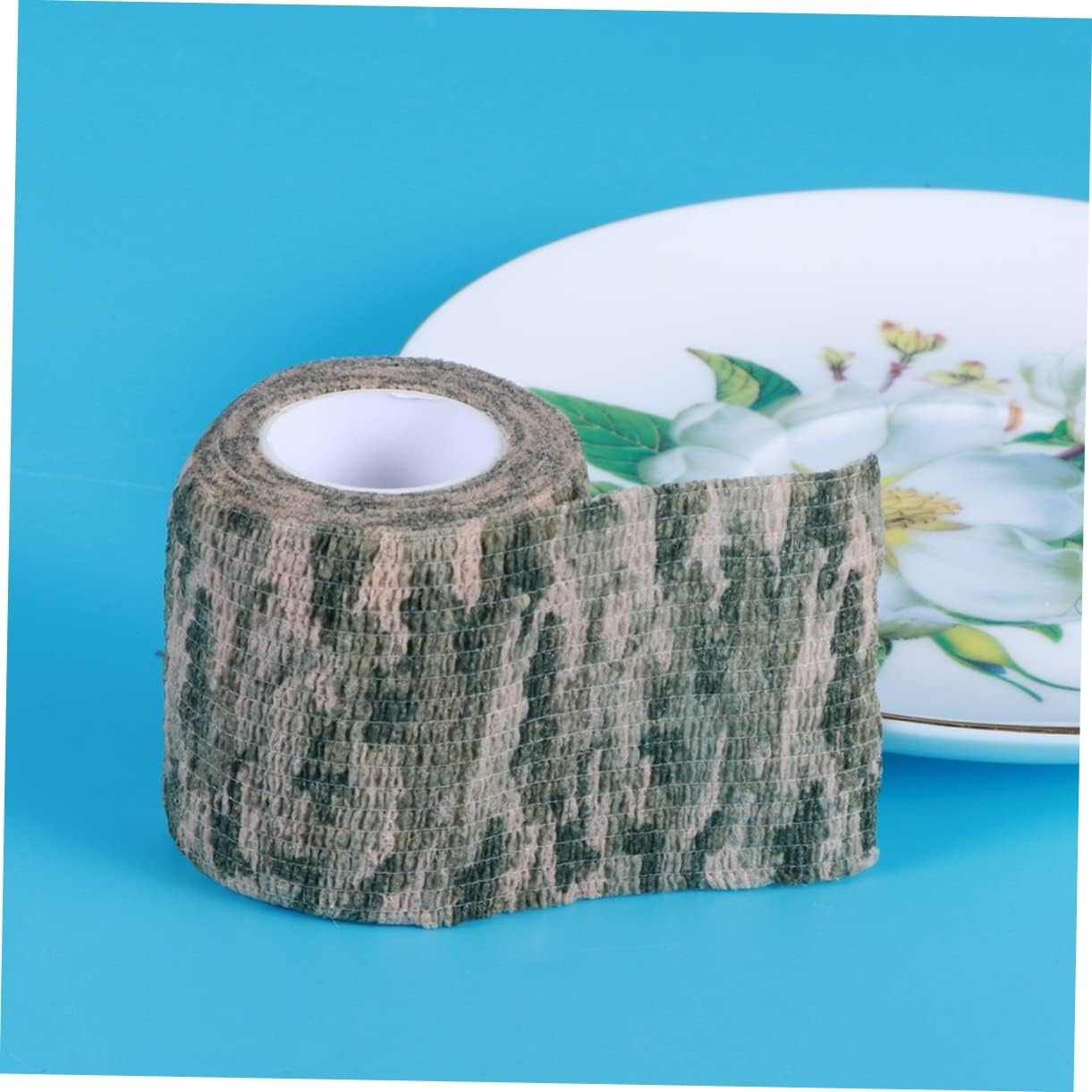 Camouflage Tape Self-Adhesive Telescopic Non-Woven for Outdoor Activities Enhances Grip Insulation image number 6
