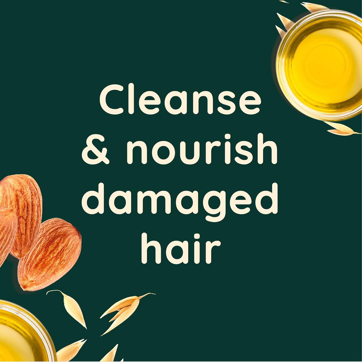 Aveeno Damage Repair Almond Oil Scalp Soothing Shampoo for Damaged Hair 300Ml image number 4