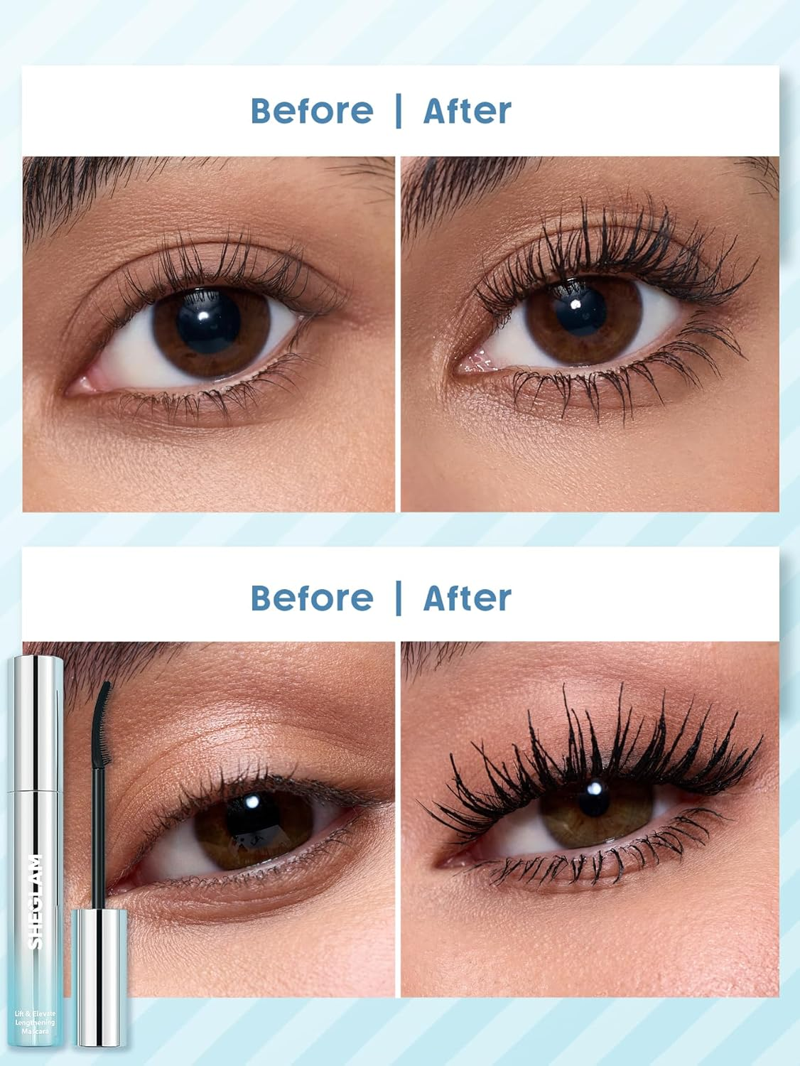 SHEGLAM Lift & Elevate Lengthening Mascara image number 3