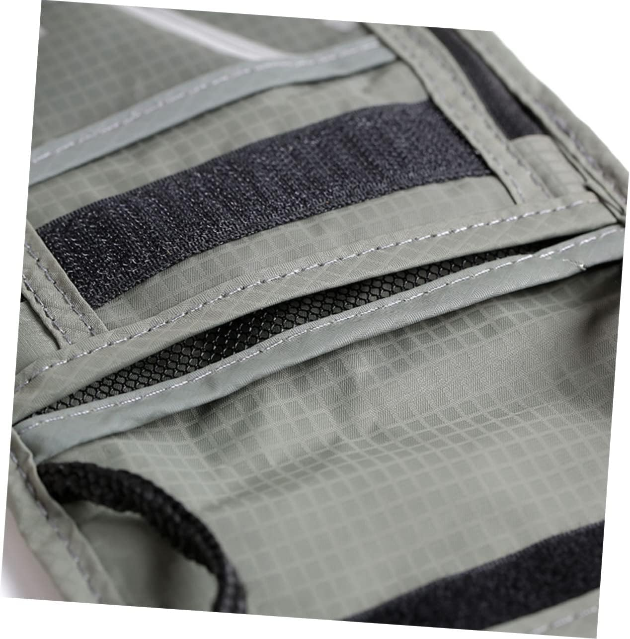 ELAYARD Travel Passport Holder Neck Wallet Grey Multifunctional Travel Wallet for Documents Credit Cards and Mobile Phones for All Travelers image number 1