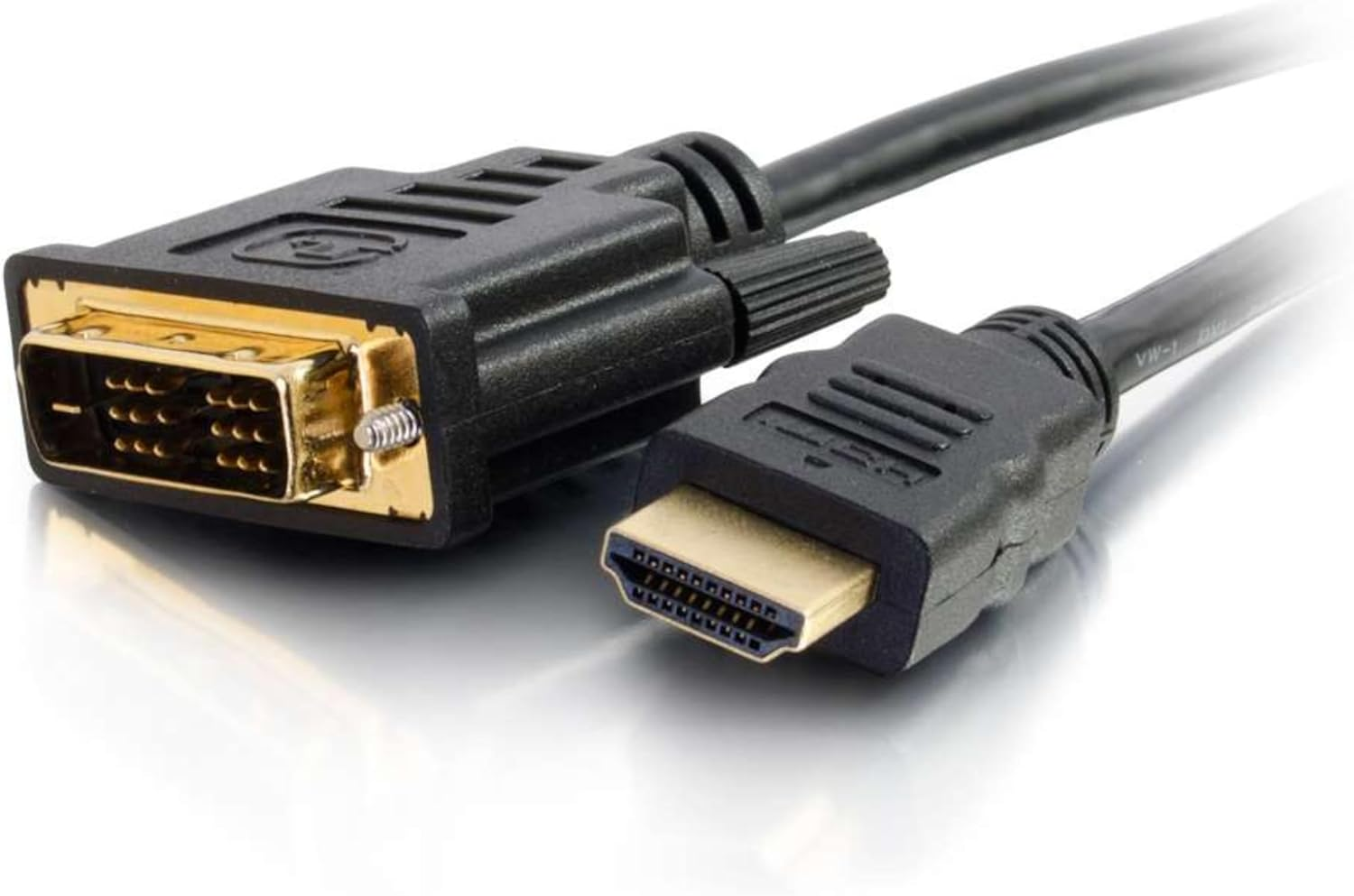 C2G/Cables to Go 42513 HDMI to DVI-D Digital Video Cable (0.5 Meters/1.6 Feet)