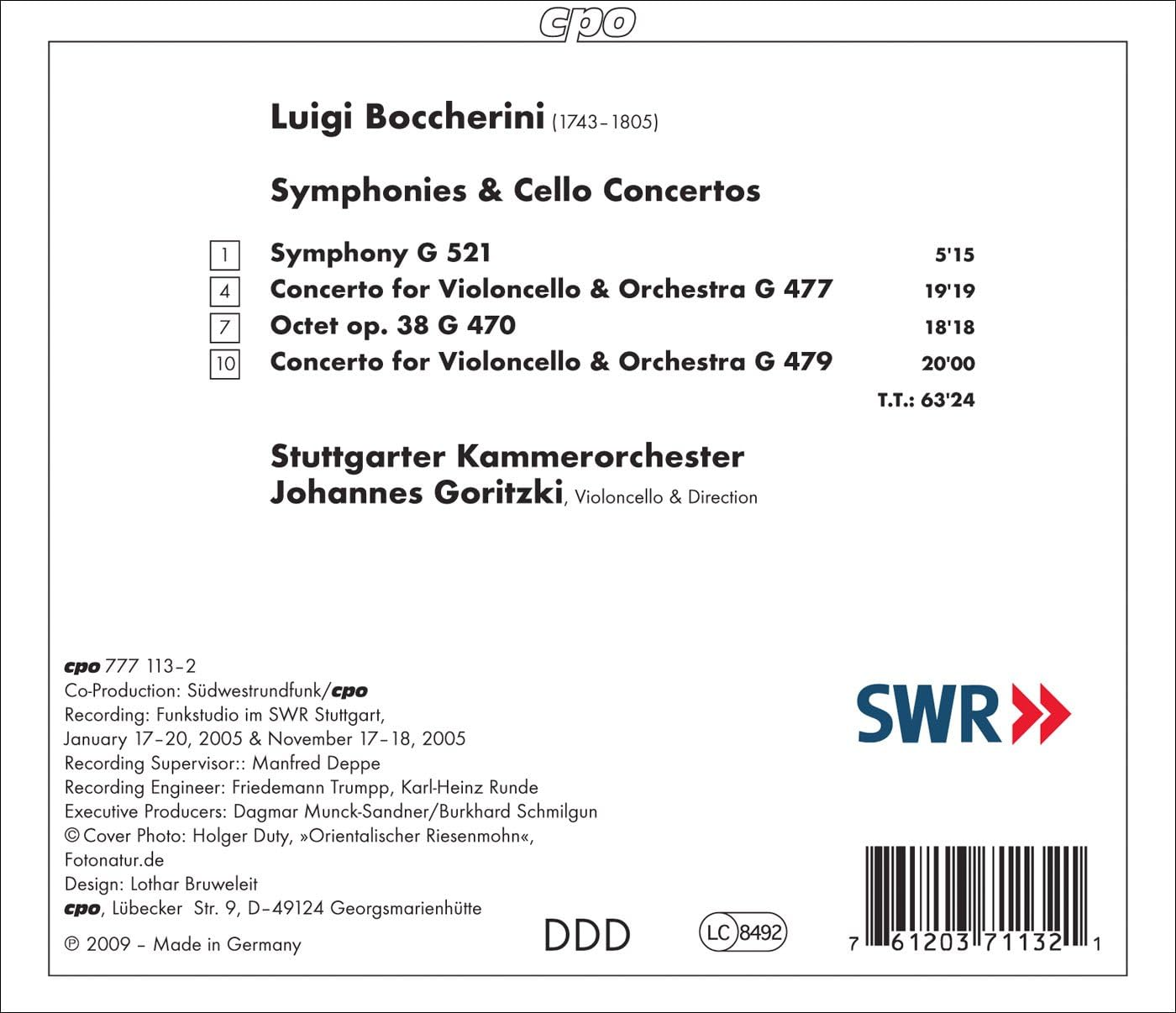 Symphonies Cello Concertos image number 2