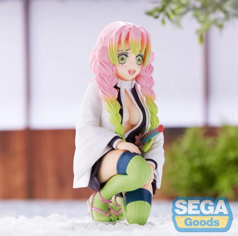Sega - Demon Slayer: Kimetsu No Yaiba - Mitsuri Kanroji - Hashira Meeting PM Perching Statue image number 2