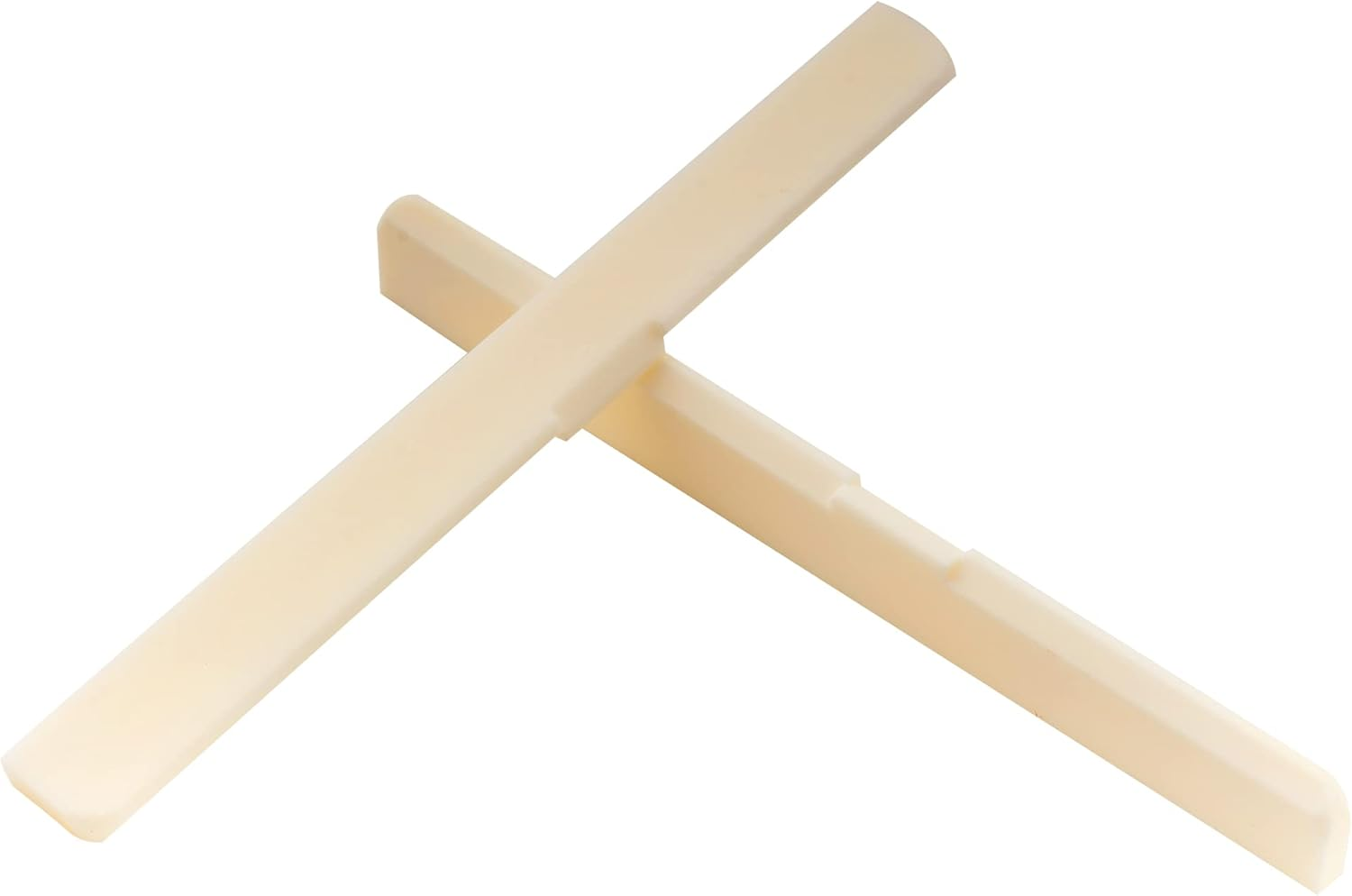 Musiclily 6 String Classical Guitar Bone Saddle,Dj-06 80X3X9/8Mm (2 Pieces) image number 4