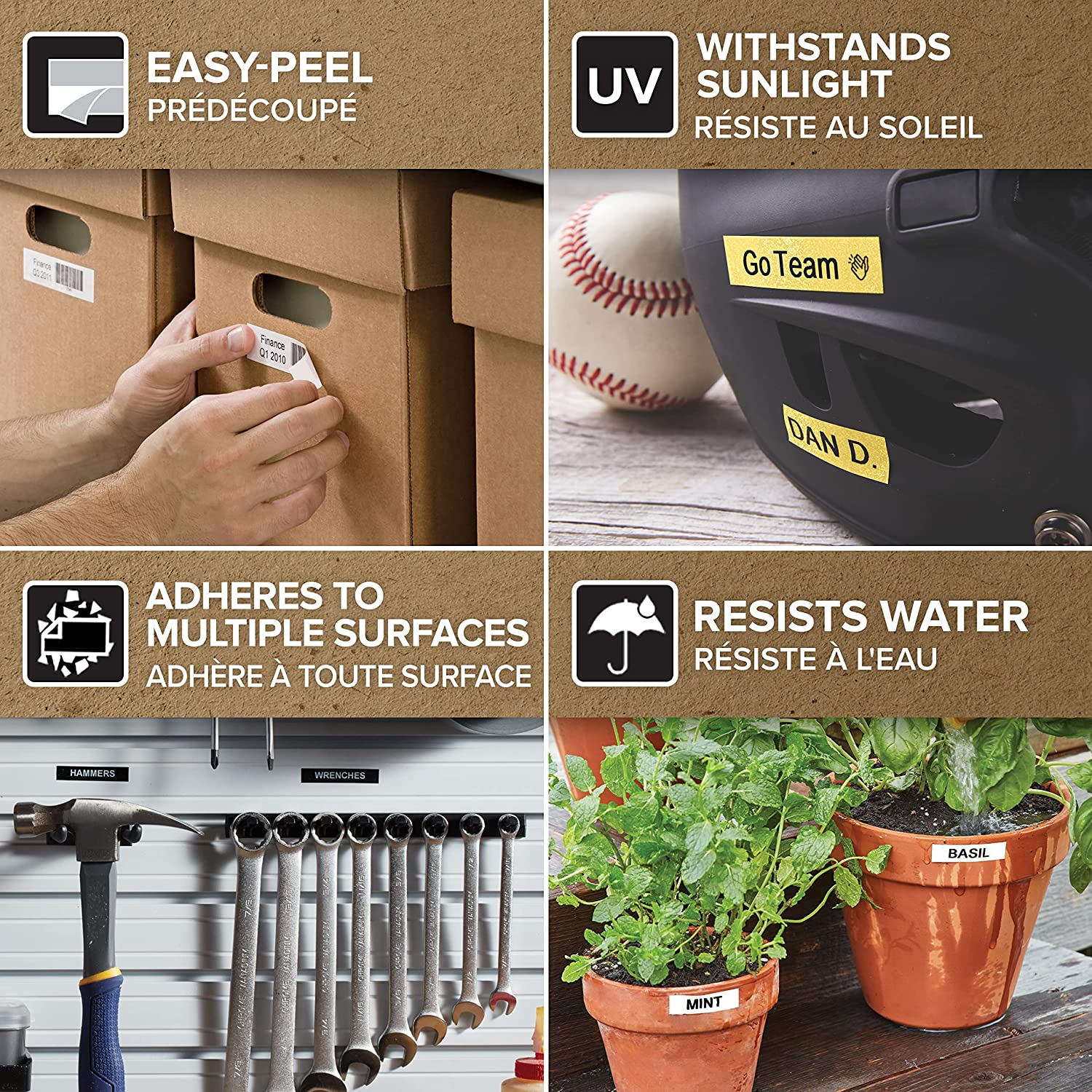 DYMO Authentic D1 Labels | Black Print on White | 12Mm X 7M | Self-Adhesive Labels for Labelmanager Label Printers | 10 Count image number 6