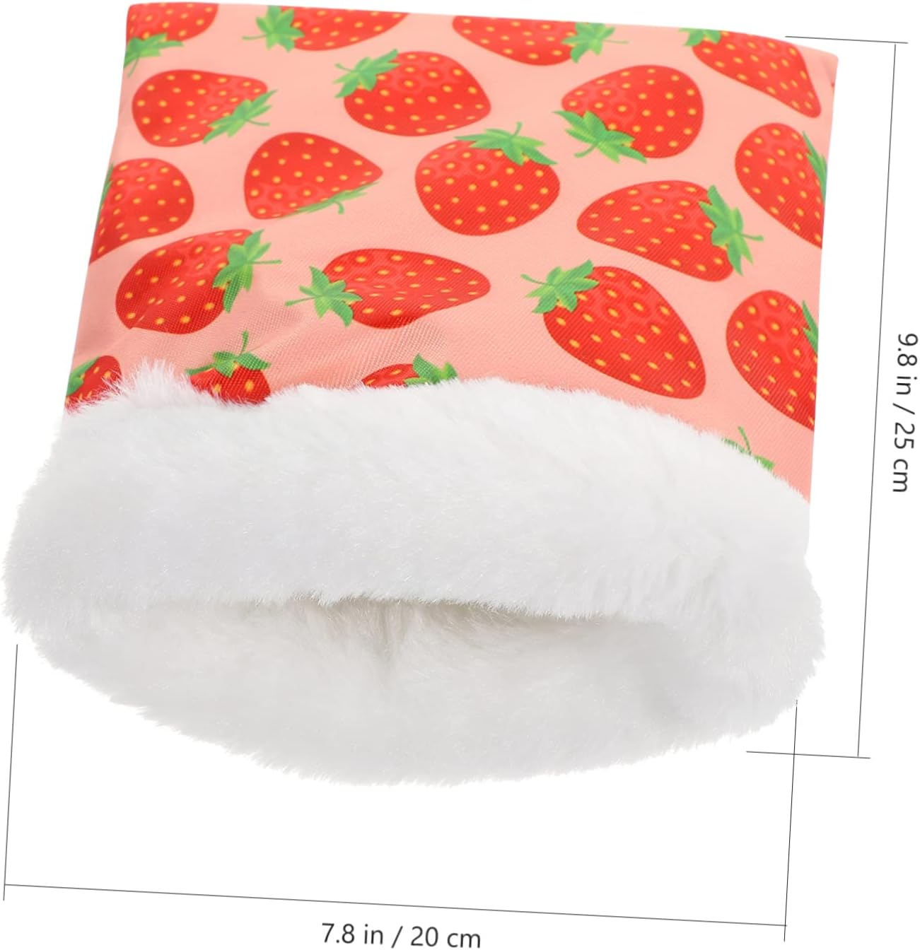 FRCOLOR 2Pcs Hamster Sleep Pouch Warm Bed Cotton Hideout for Guinea Pig Small Animals for Hamster Winter Pouch Sleeping Bed image number 2