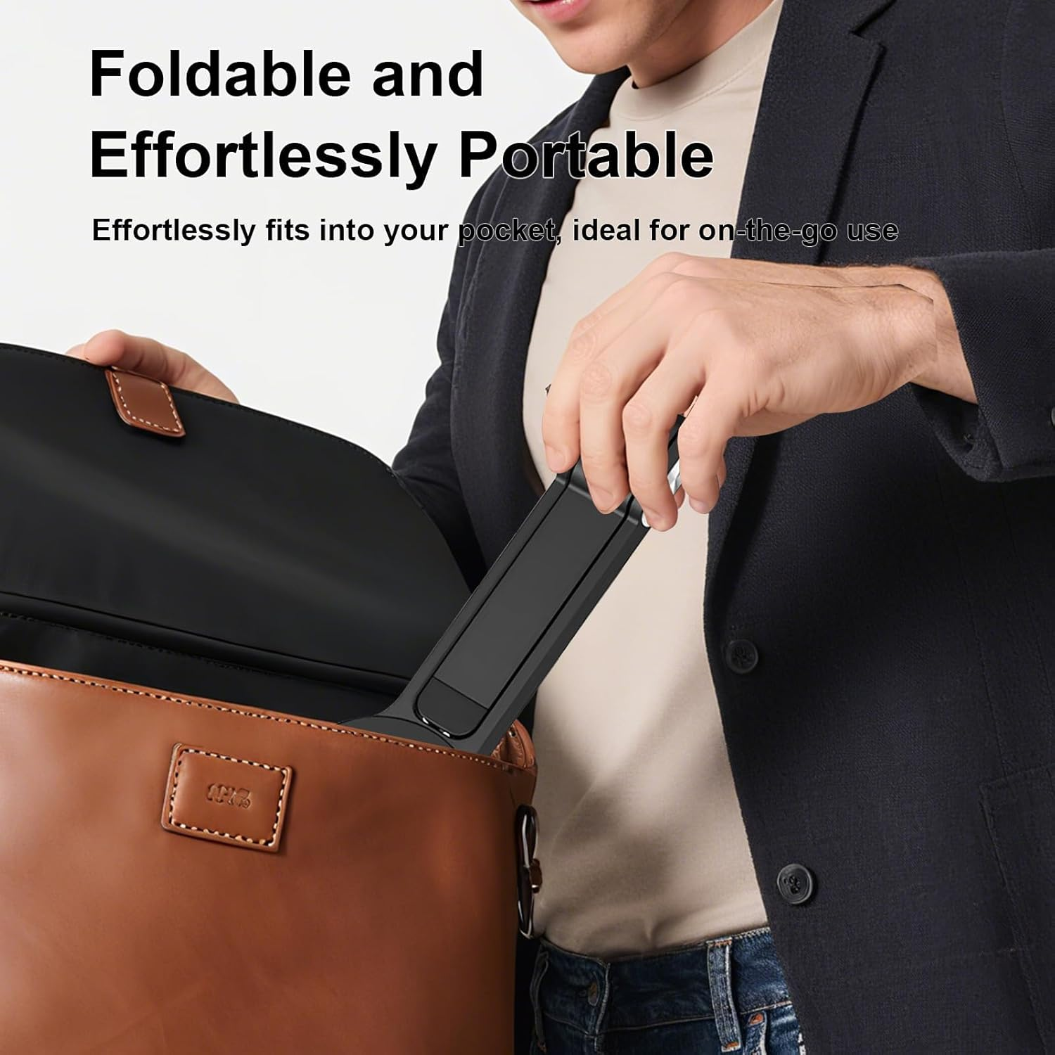 QFFAFAR Magnetic Phone Tripod Stand for Iphone, Tripod Magnetic Phone Stand Phone Mount Tripod for Phone for Mag Safe Selfie Stick, Quick Mount Compatible with Iphone 17 16 15 14 13 12 image number 6