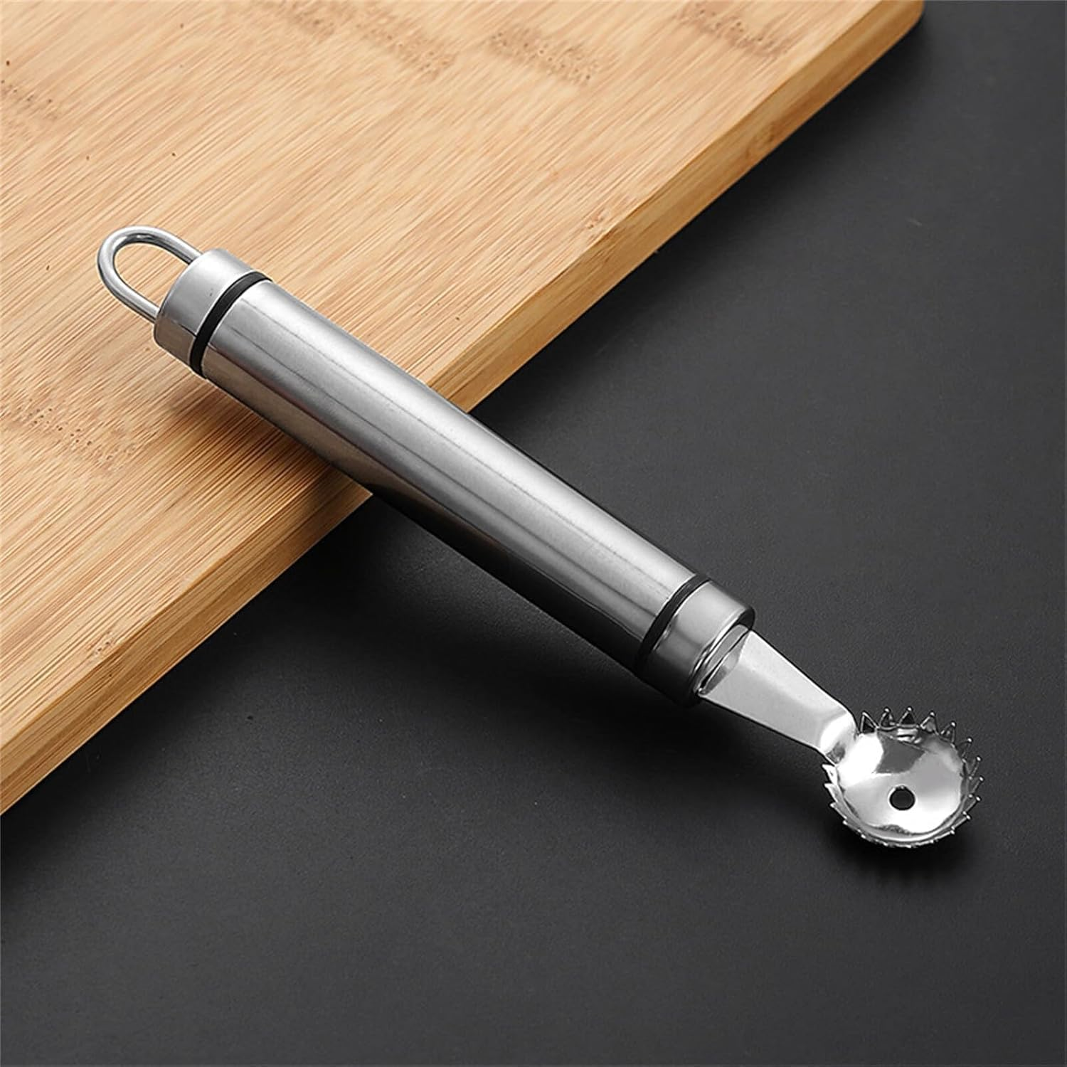Stainless Steel Strawberry Huller and Tomato Stem Corer Tool Multi-Function Corer and Pitter Remover for Strawberry Gadgets Kitchen Tool Blade Craft Fruit Tools Fruit Vegetable Tools image number 5