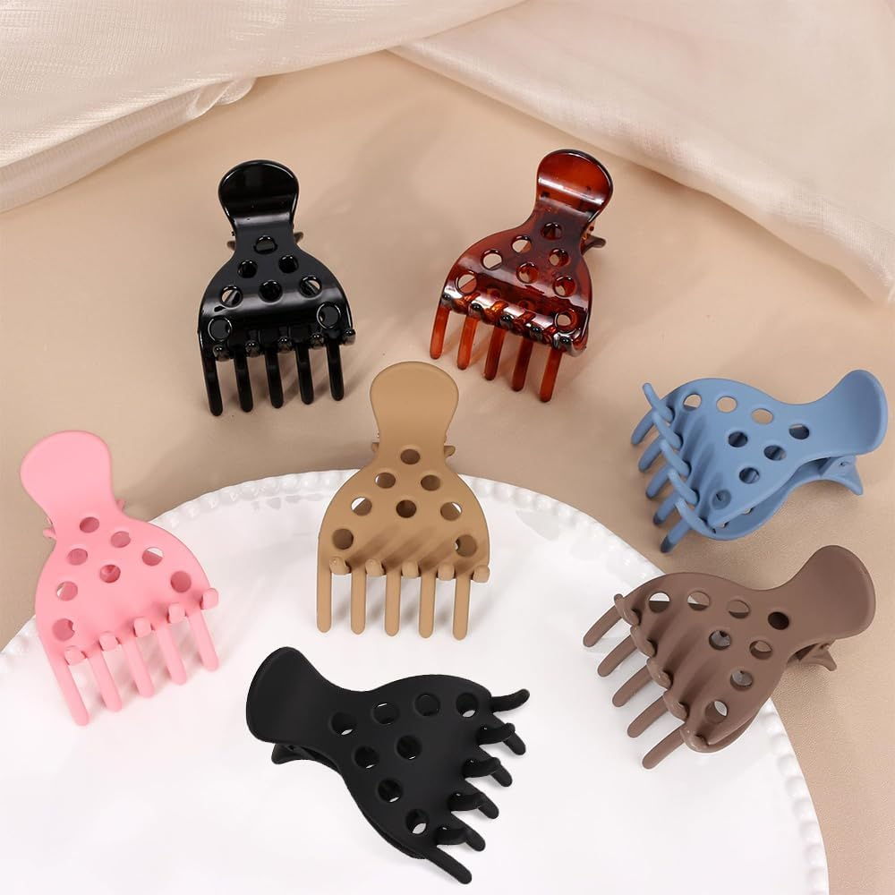 XFSRG Pack of 7 Women'S Hair Clips for Lifting Hair Roots Volume Curly Hair Clips for All Occasions (Multicolour A) image number 2