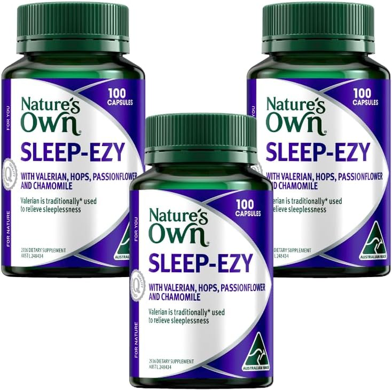 Nature'S Own Sleep Ezy 300 Capsules (3 X 100 Capsules) image number 2
