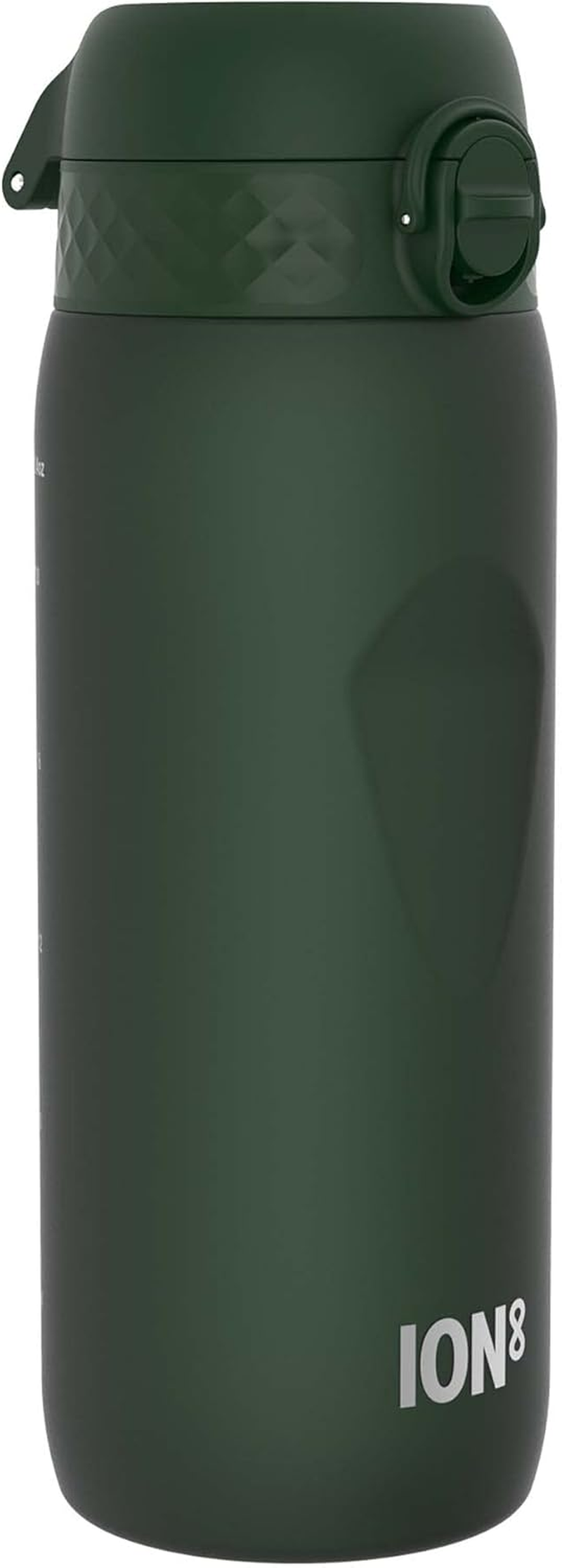 Ion8 Sports Water Bottle, 750 Ml/24 Oz, Leak Proof, Easy to Open, Secure Lock, Dishwasher Safe, BPA Free, Flip Cover, Carry Handle, Soft Touch Contoured Grip, Easy Clean, Odour Free, Aqua