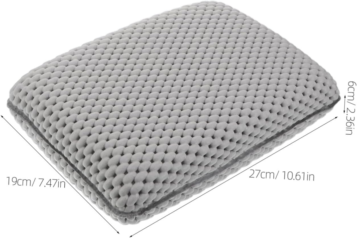 Baluue 2Pcs Small Bath Pillows for Tub Suction Cups, Foam Neck and Head Cushion, Non-Slip Spa Headrest for Relaxing Bathtub Soaking, Bathroom Essentials for Women