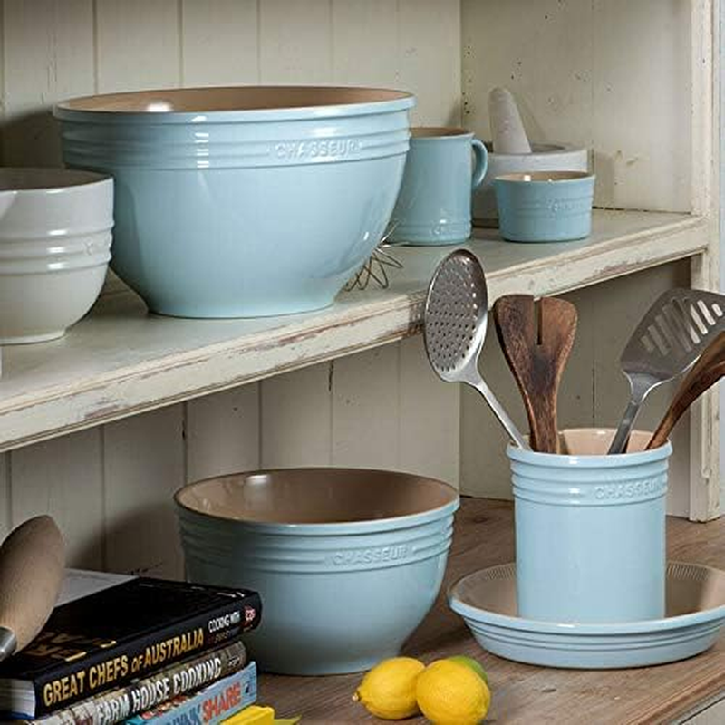 Chasseur La Cuisson Mixing Bowl, 20.5 X 12 Cm /2 Litre Capacity, Duck Egg Blue