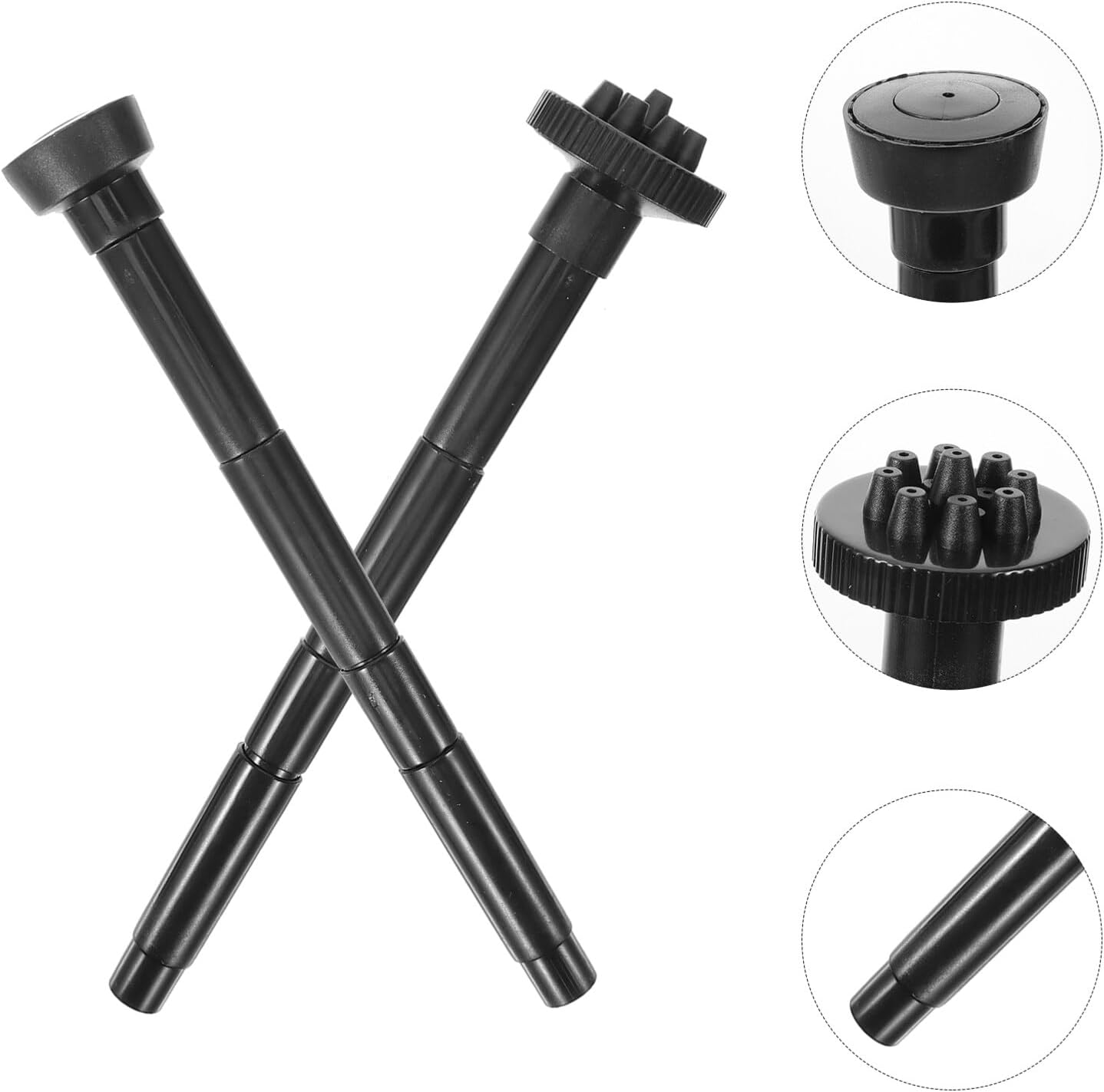 SUPVOX 1 Set Plastic Garden Waterfall Fountain Nozzle Head Set, Water Fountain Nozzle Small Pool Sprayer Small Pool Sprayer for Garden Ponds Tabletop Fish Ponds S image number 3