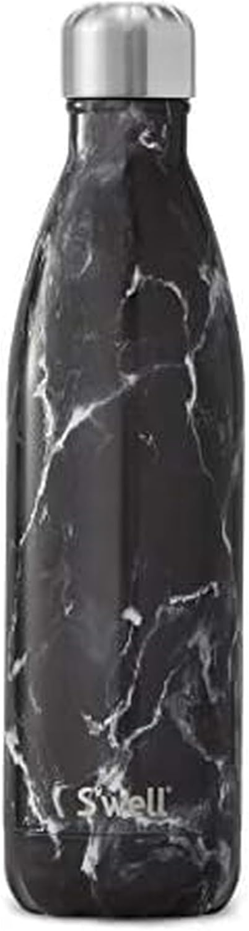 S'Well Stainless Steel Water Bottle, 25Oz, Azurite, Triple Layered Vacuum Insulated Containers Keeps Drinks Cold for 48 Hours and Hot for 24, BPA Free, Perfect for on the Go