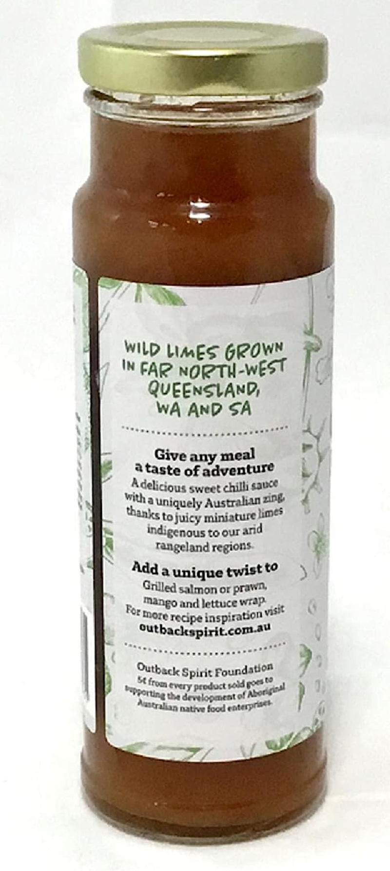 Outback Spirit Chilli Ginger and Wild Lime Sauce 250 Ml image number 2