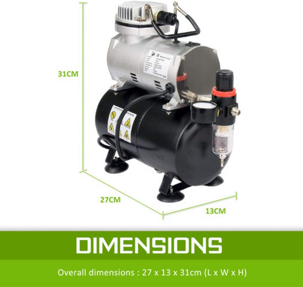 Dynamic Power HB-AS186 1/6HP Air Compressor 20-23L/Min. with 3 Litres Tank image number 6