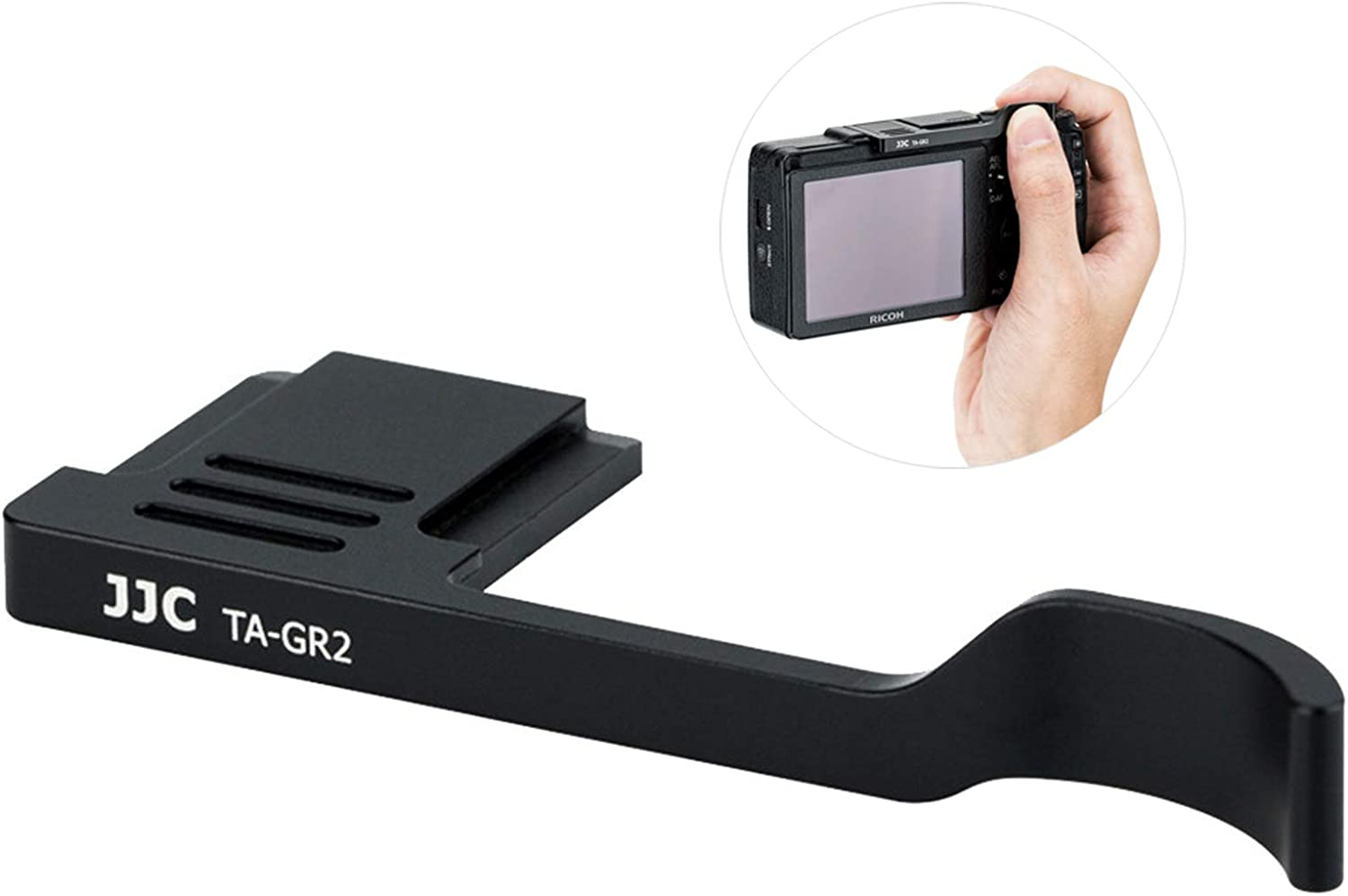 Metal Thumbs up Grip for Ricoh GR IV GRIV GR4, Hot Shoe Cover Cap Protector for GR IV GRIV GR4, Better Balance and Comfortable Secure Grip