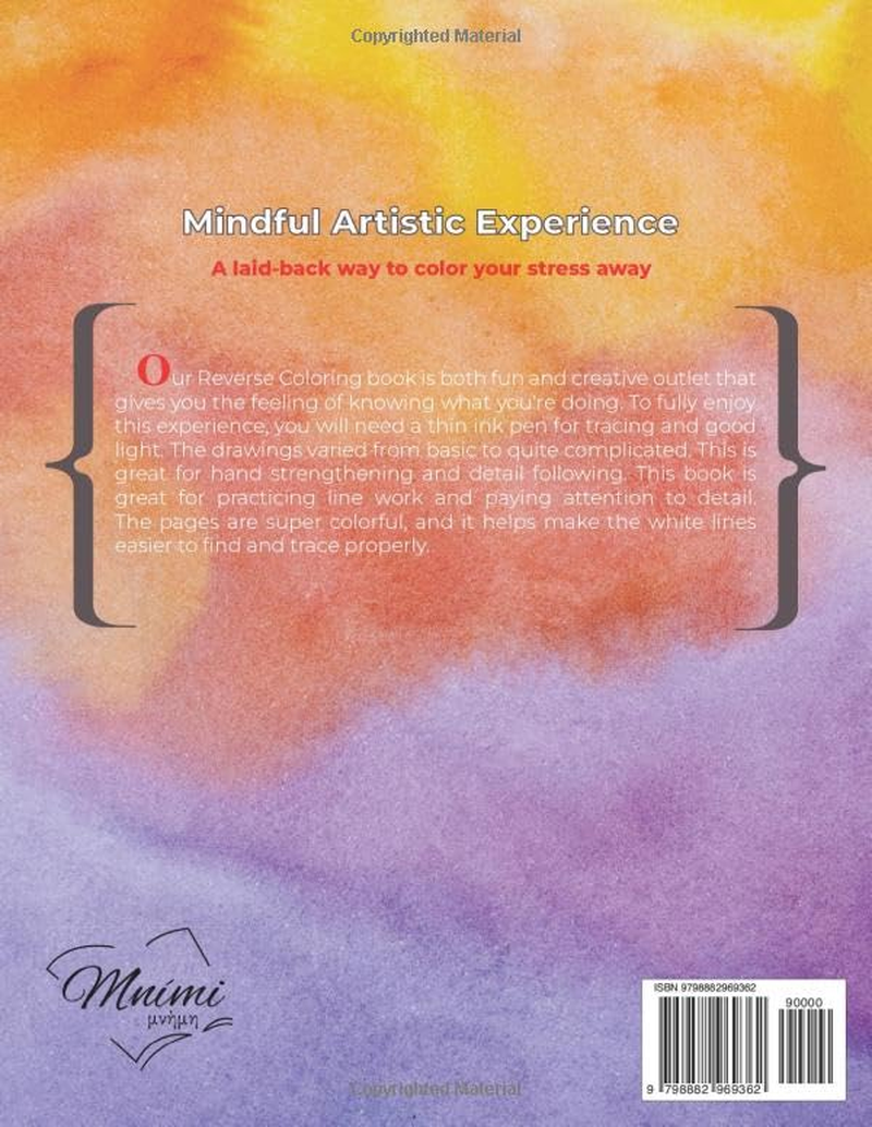 Ink Tracing Sacred Structures: Reverse Coloring Book for Adults. Trace the White Lines to Uncover Majestic Churches and Cathedrals. a Unique, Mindful Artistic Experience.