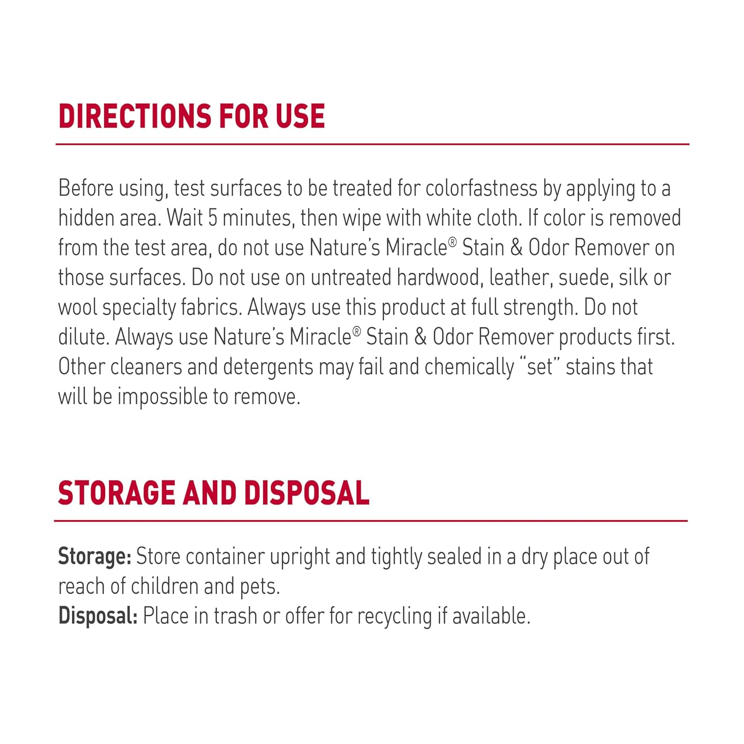 Nature'S Miracle CAT Stain & Odor 946ML image number 6