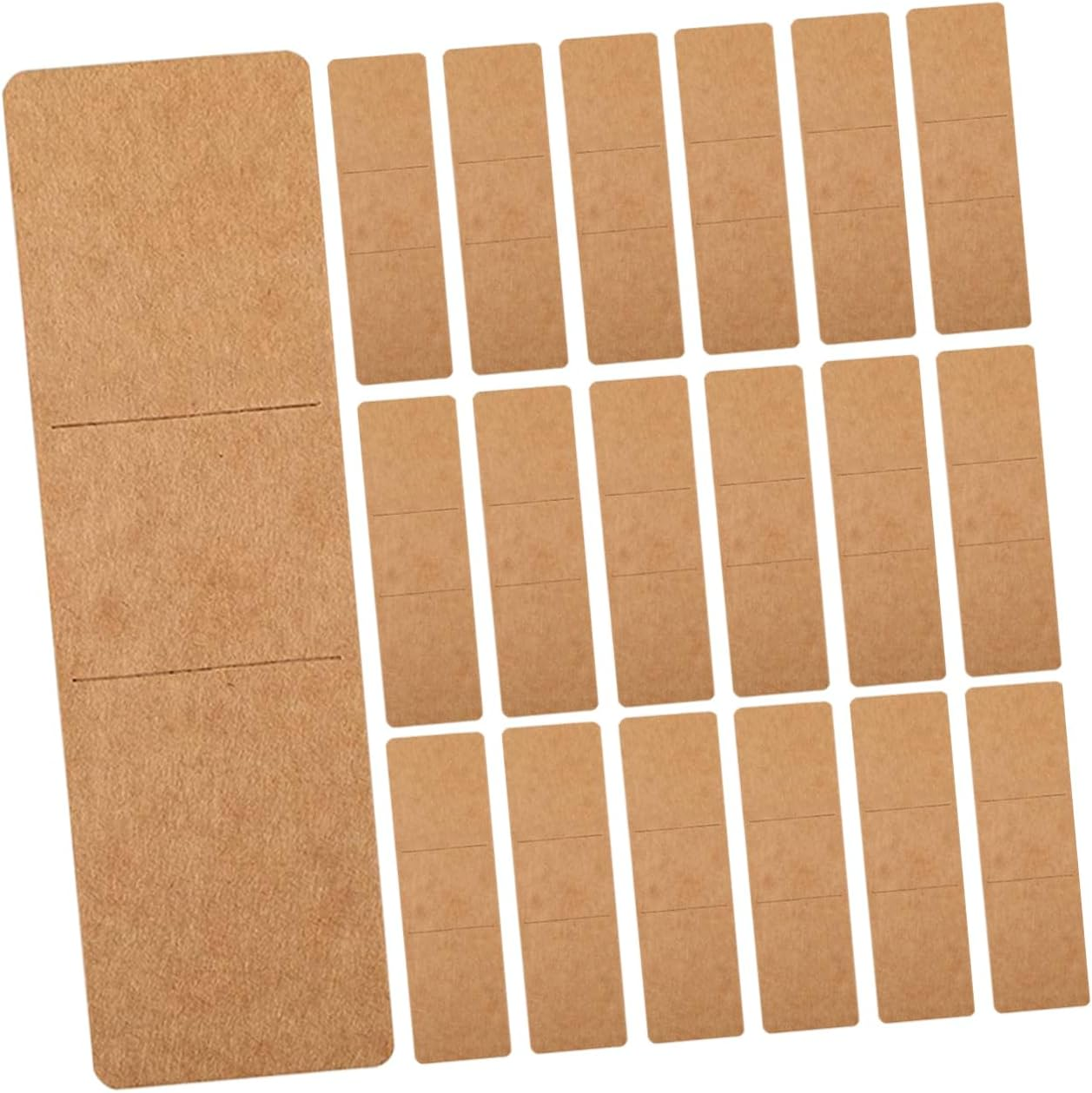 Ciieeo 30Pcs Bookmarks Cute Magnetic Card Display Present Packaging Cards for Women