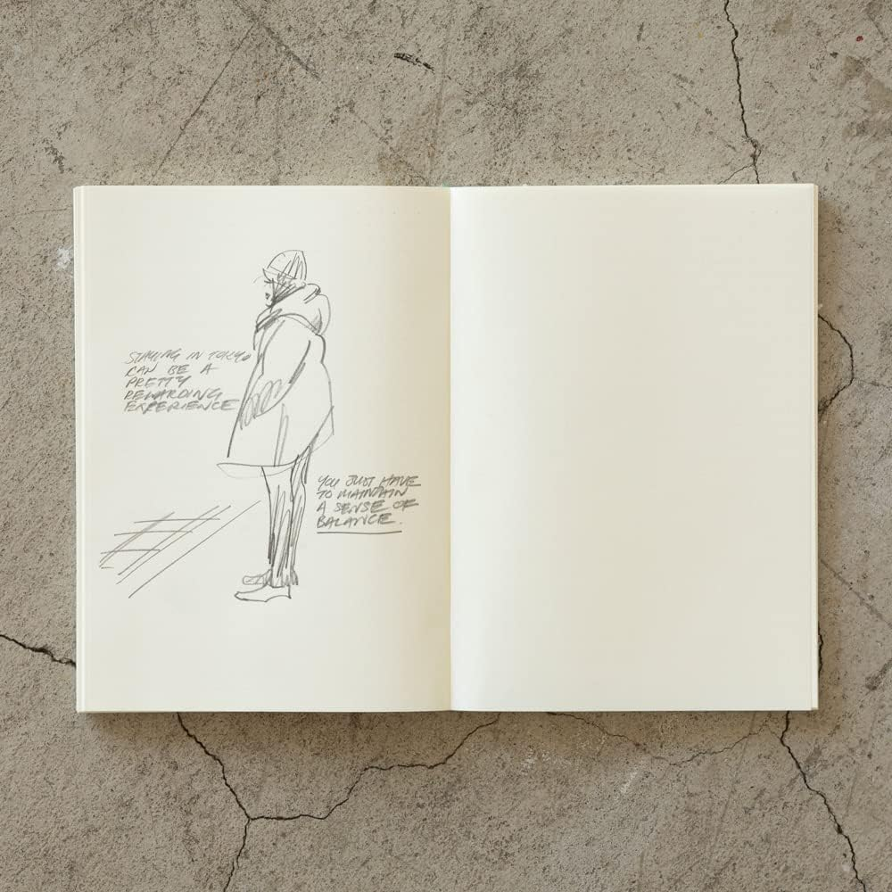 DESIGNPHIL 15310006 Midori Notebook, MD Notebook, Journal, A5, Dot Square A