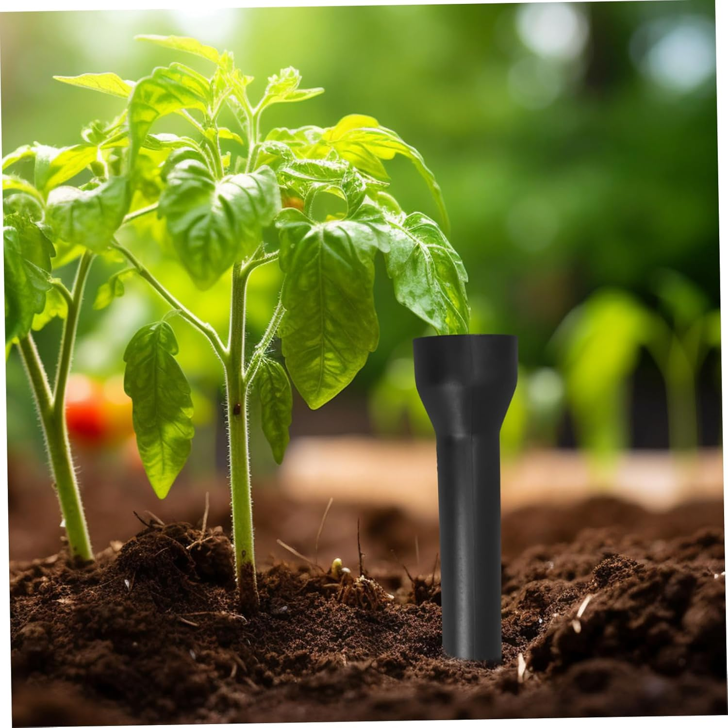 Levemolo 3Pcs Watering Spikes Plant Watering System Stakes Accessories for Indoor Outdoor Gardening image number 3