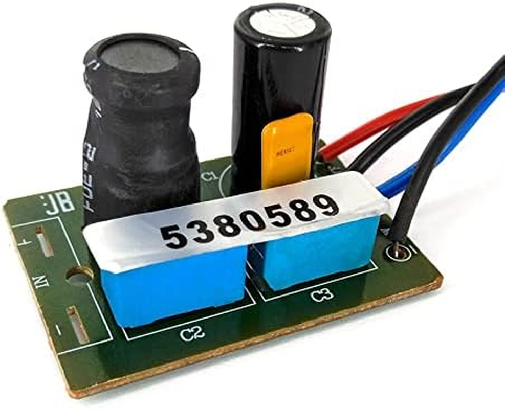 2PCS 2 Way 60W Speaker Treble Bass Frequency Divider Home Theater Hifi Stereo DIY Audio Crossover Filters image number 2