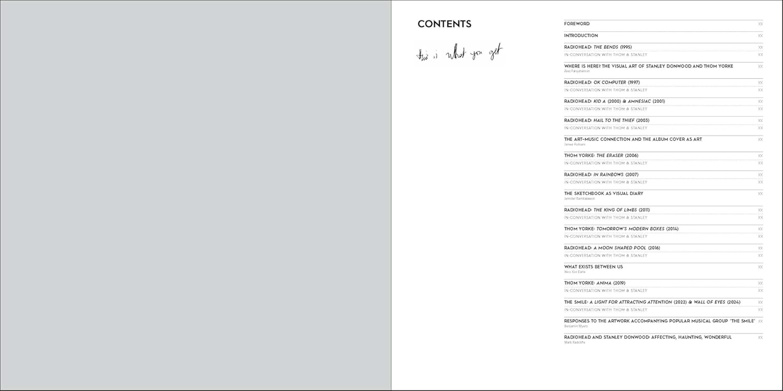 This Is What You Get: Stanley Donwood Radiohead Thom Yorke image number 3
